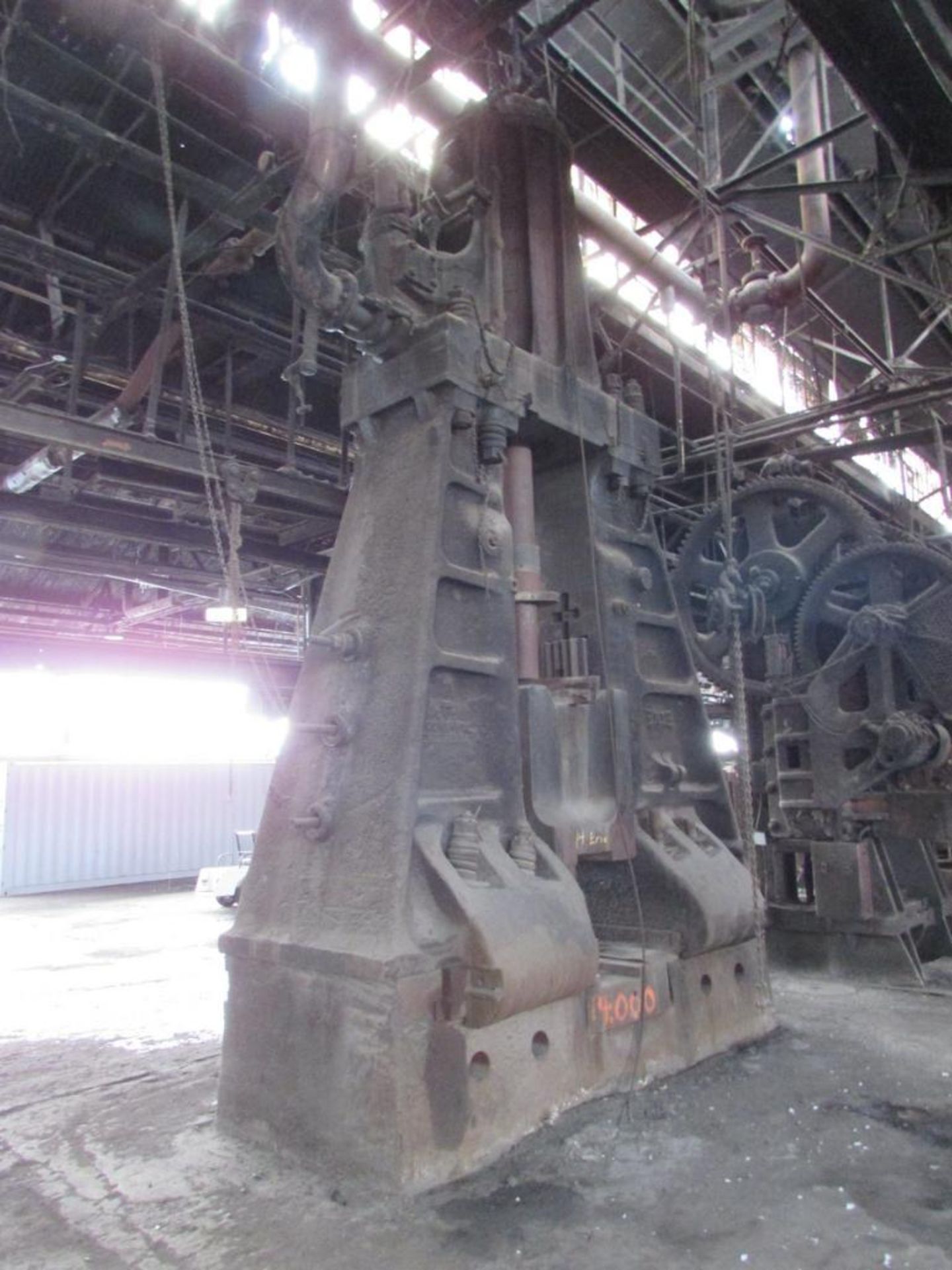 Erie Foundry Co. 14,000 Lb. Hammer Forging Press (No. 14 Erie) - Image 8 of 12
