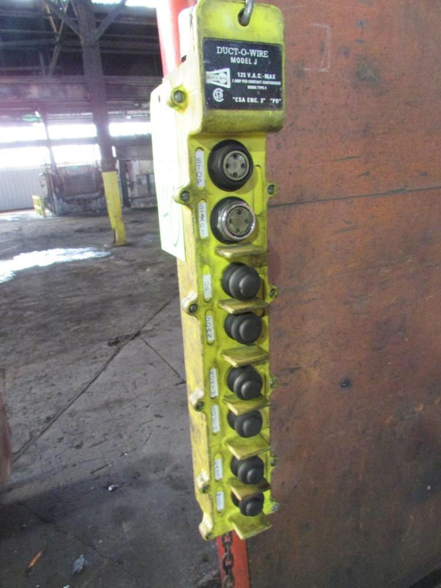 Whiting 10 Ton Double Girder Overhead Bridge Crane - Image 7 of 7