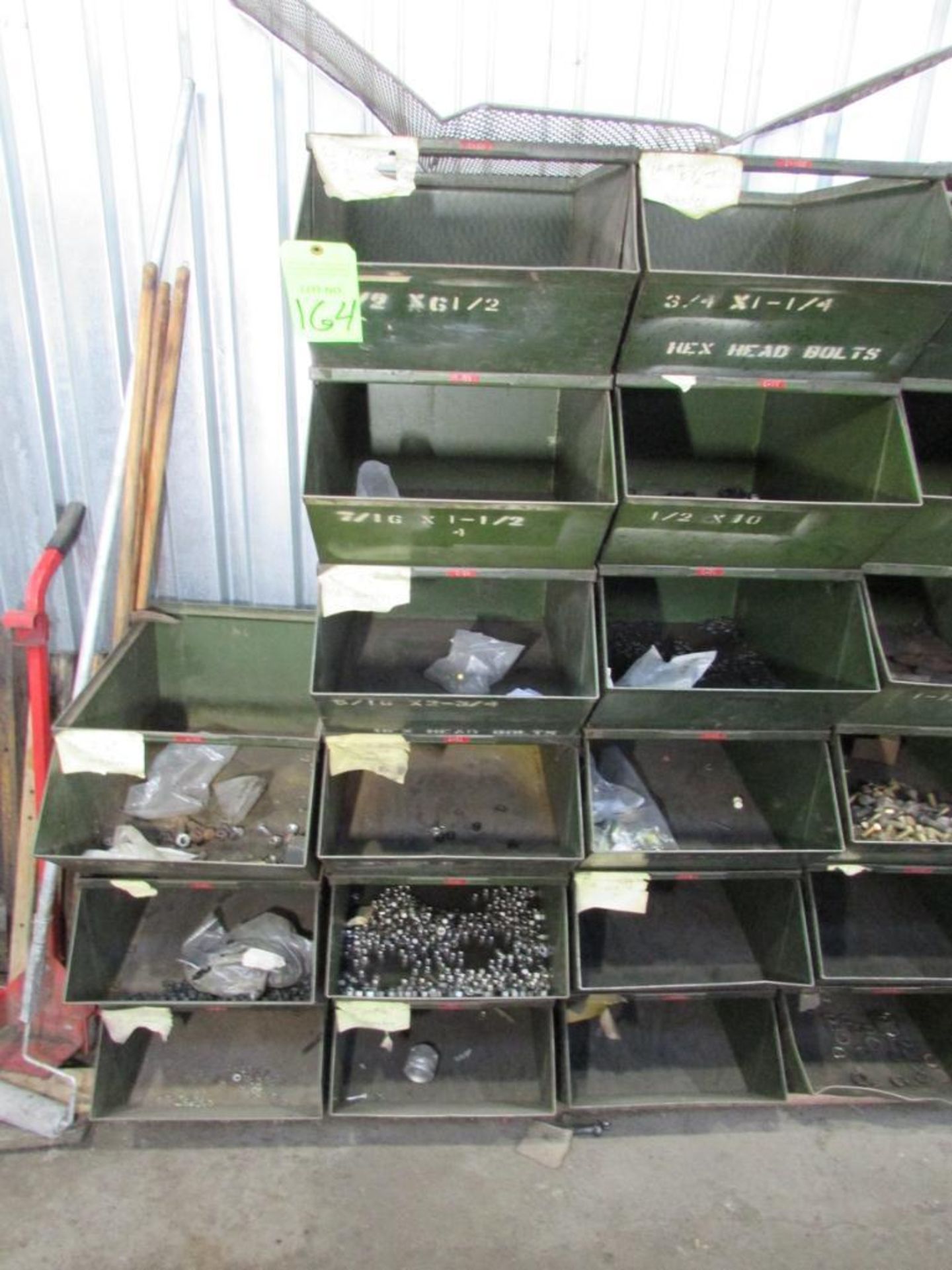 (63) Stackable Parts Bins with Assorted Hardware - Image 2 of 5