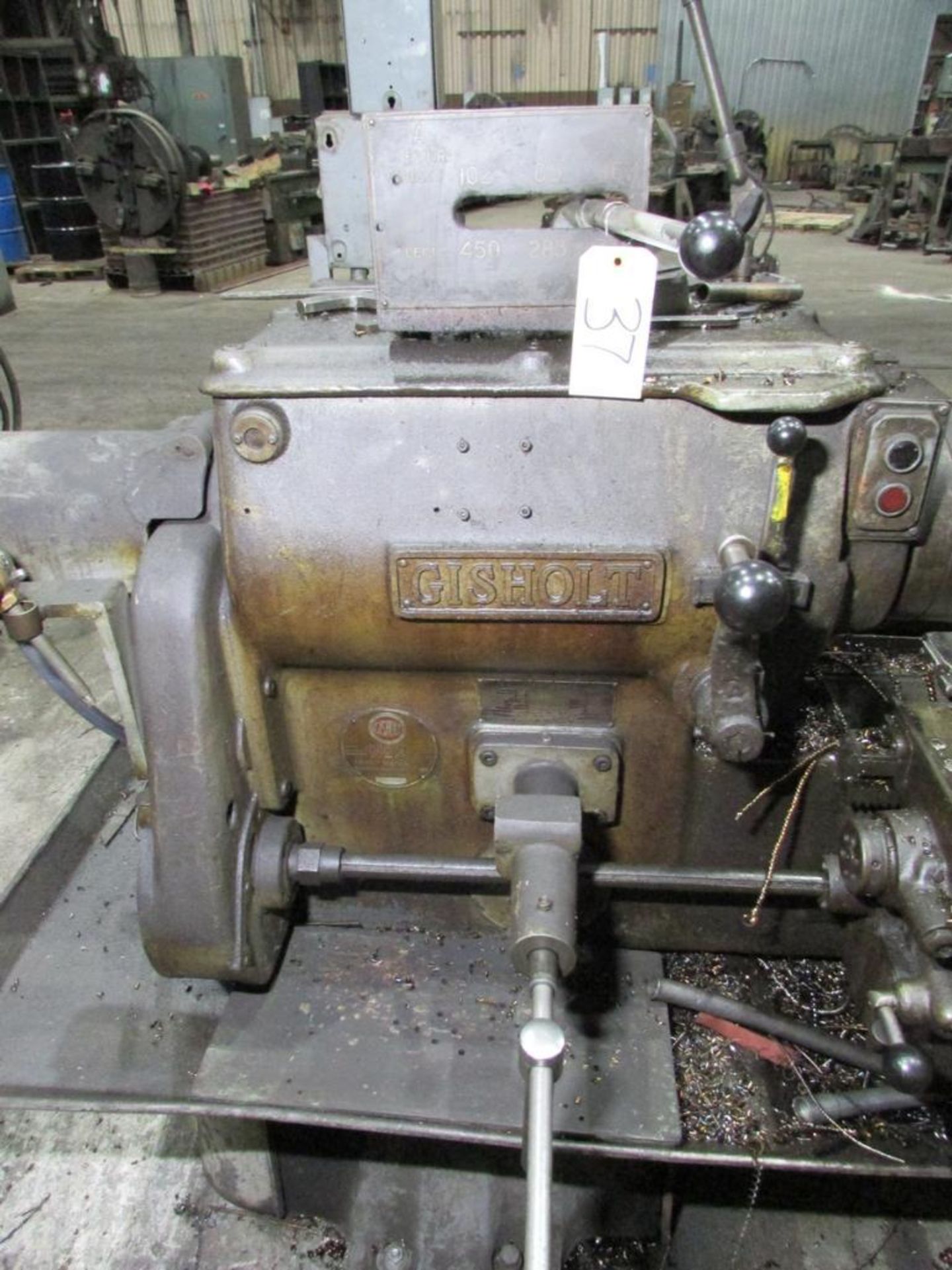 Gisholt No. 3 Engine Lathe - Image 4 of 11