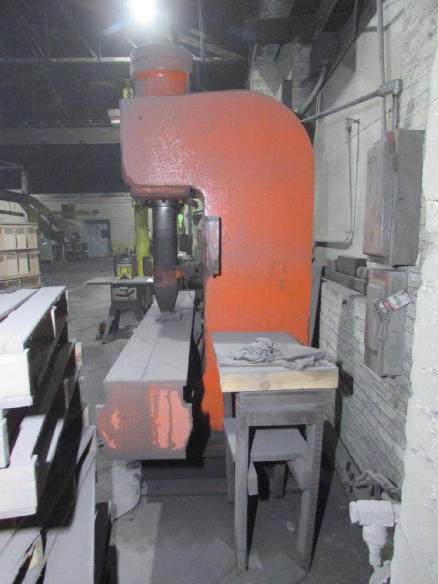 Hannifin 70 Ton Hydraulic Straightening Press - Image 5 of 8