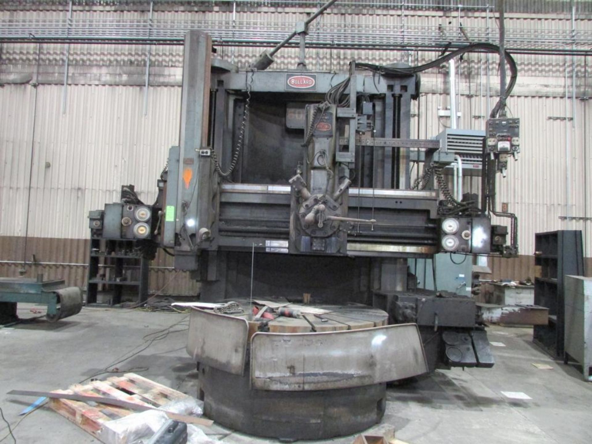 Bullard 76" Dynatrol Vertical Turret Lathe