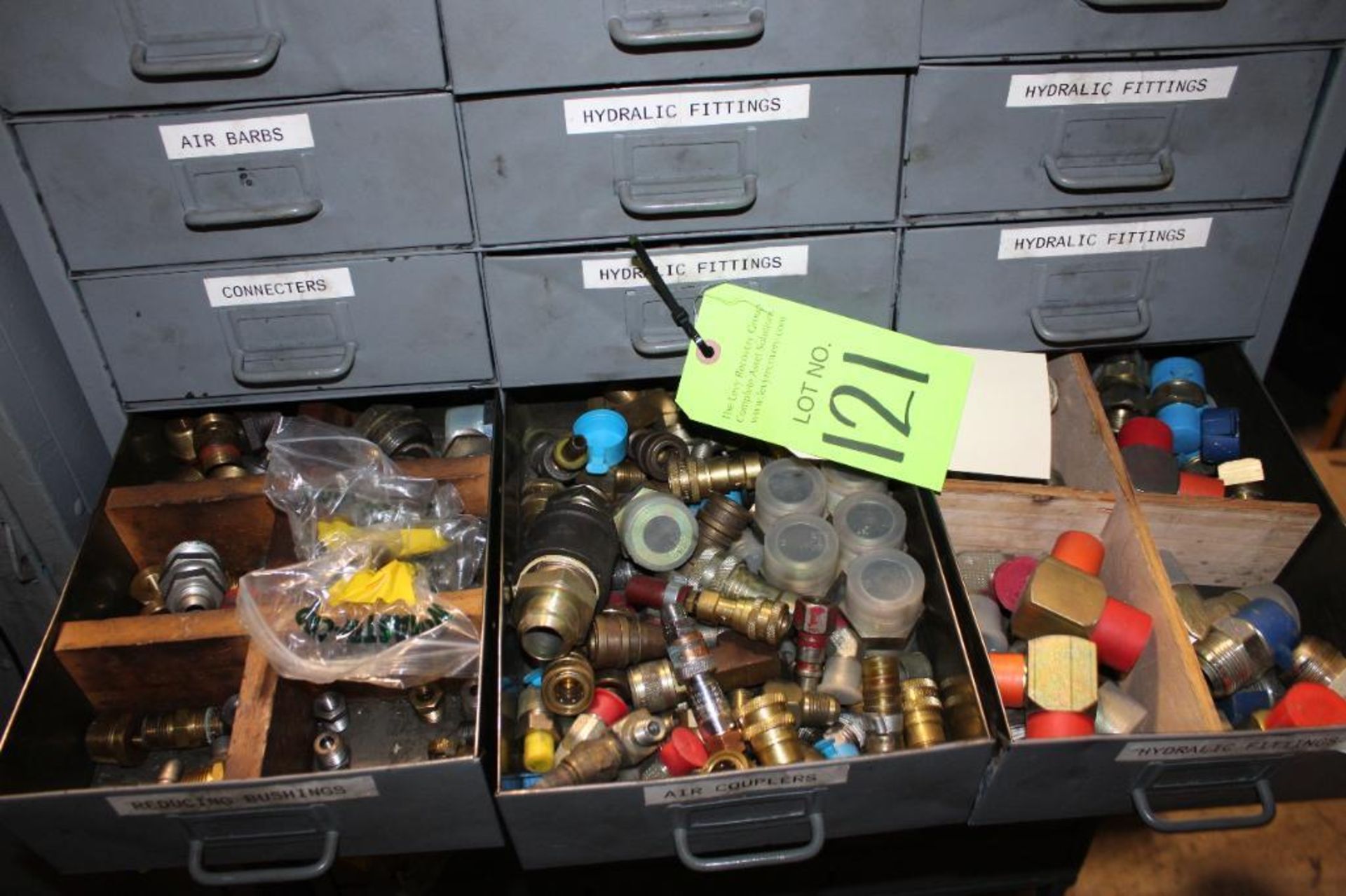 27 Drawer Parts Organizer with Contents - Image 9 of 12