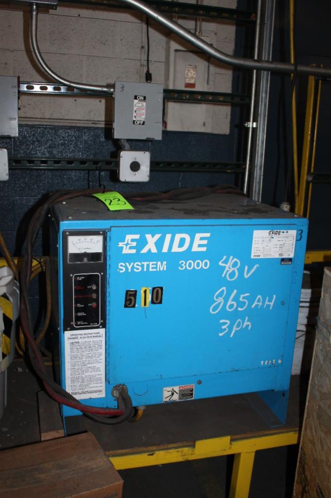 Exide System 3000 Type G Charger