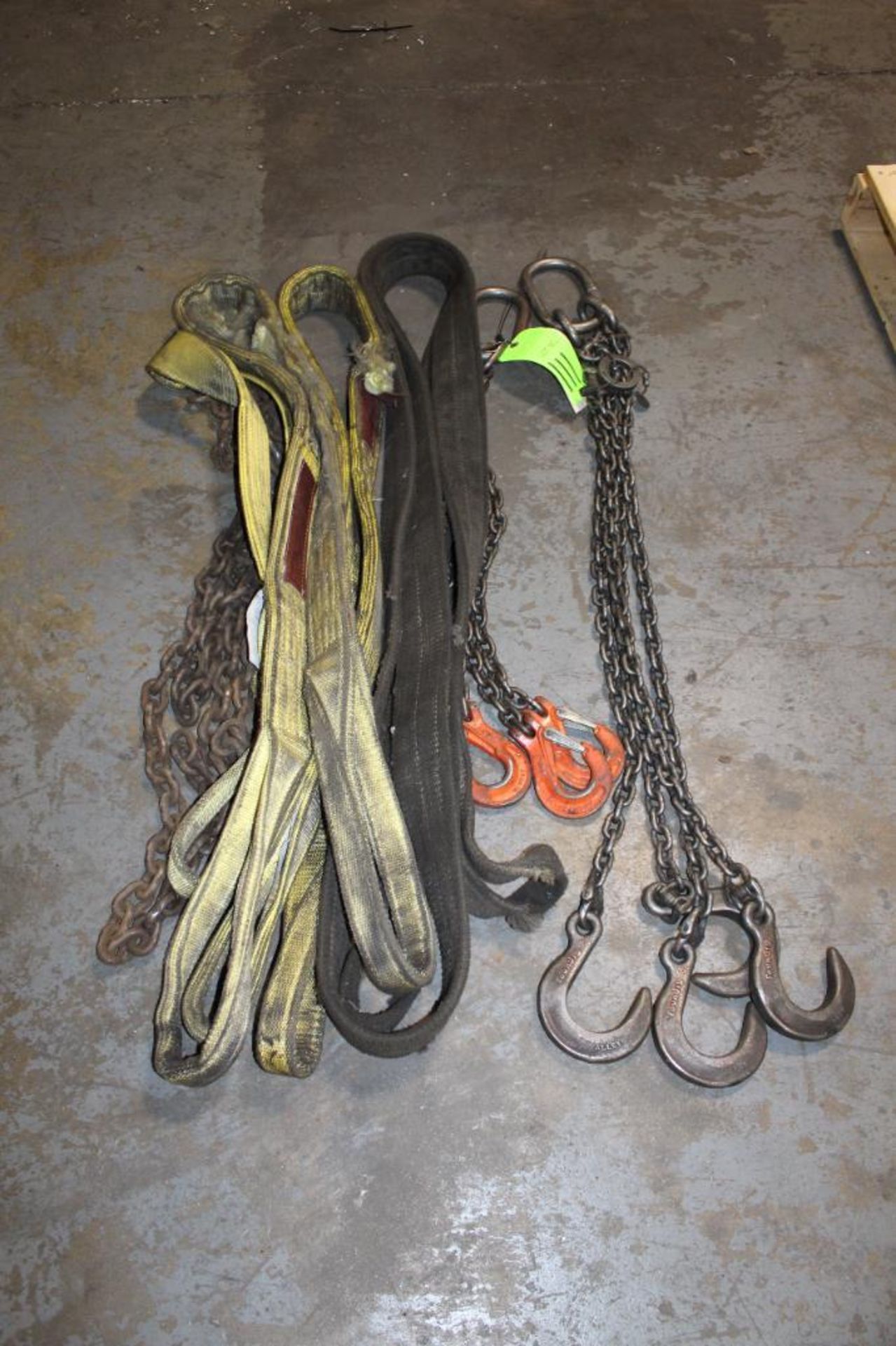 Lot of Straps and 2 sets of chain hooks
