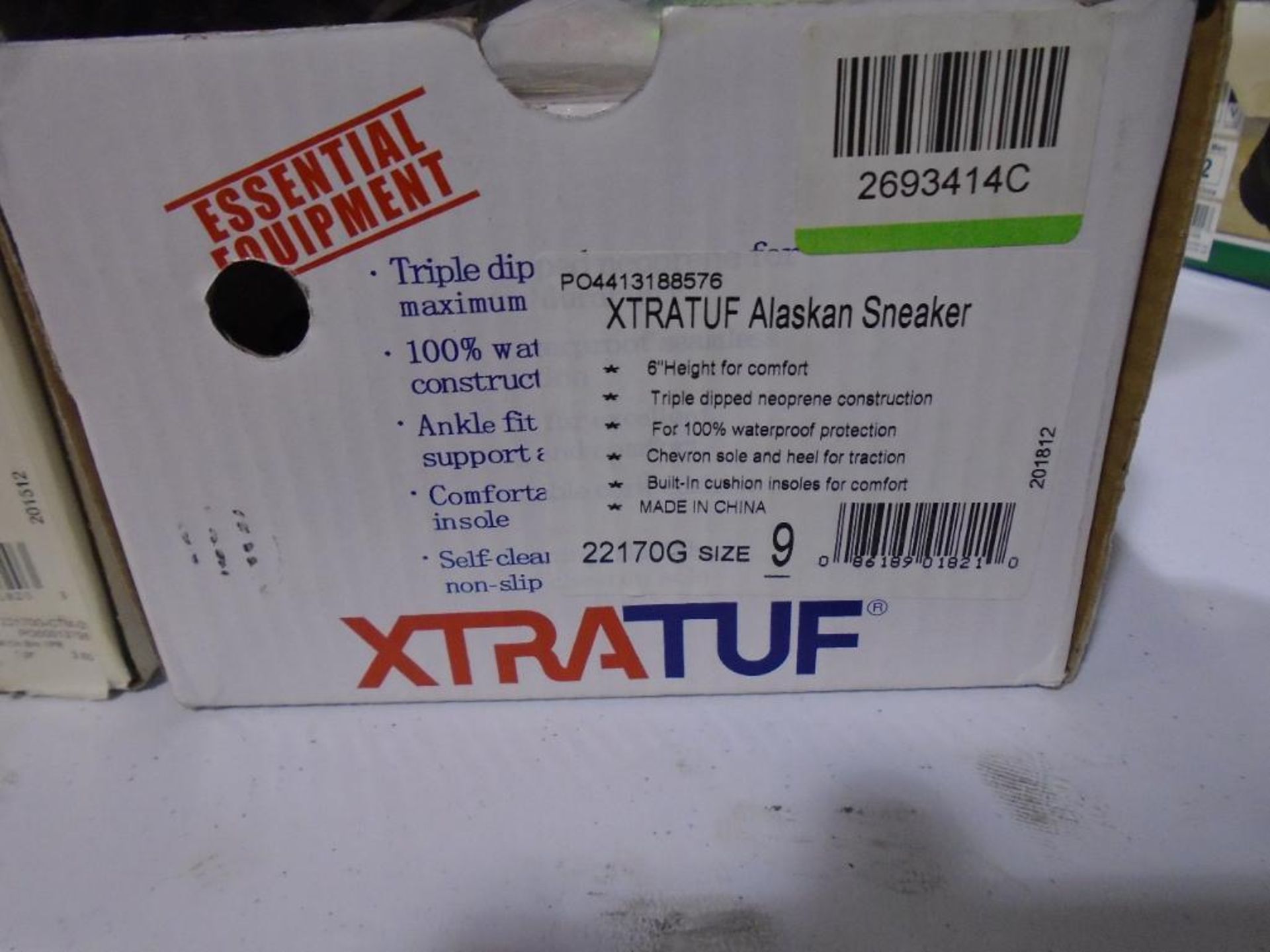 Lot of (2) size 9,8 XTRATUF Alaskan Sneakers - Image 2 of 3