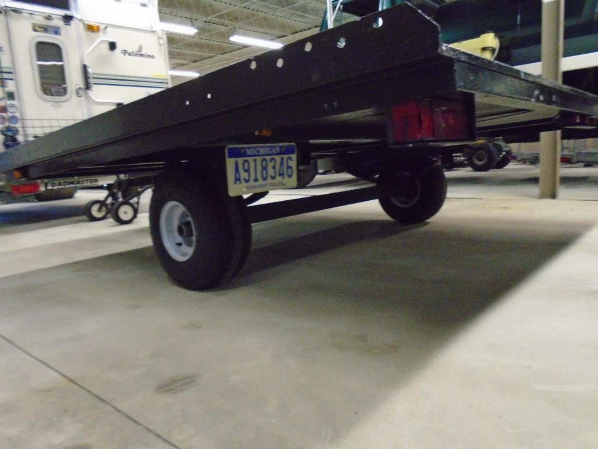 Snowmobile Trailer 8'x7'x10' - Image 8 of 10