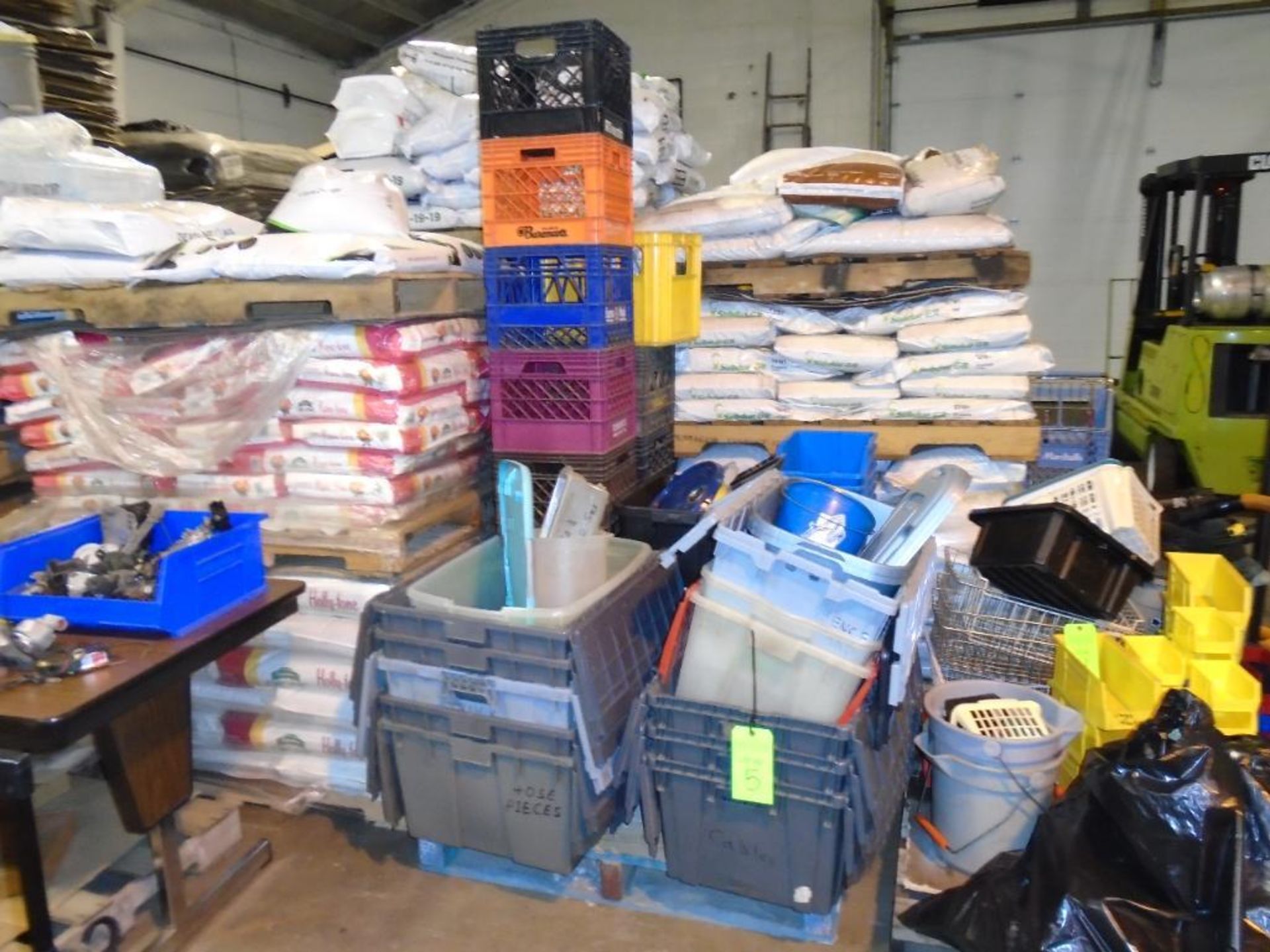 Assorted Lot of Totes, Bins and Crates