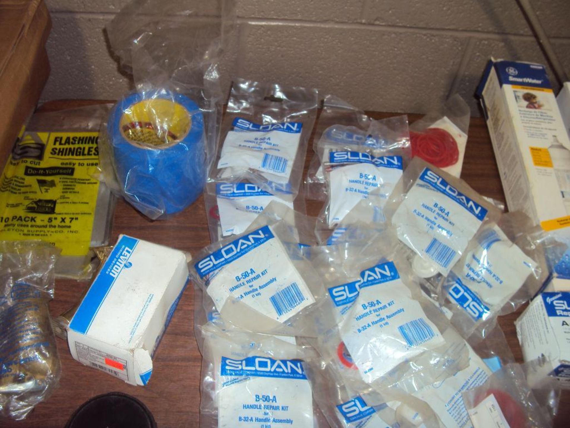 Assorted Plumbing Hose Clamps and PVC Fittings - Image 5 of 5