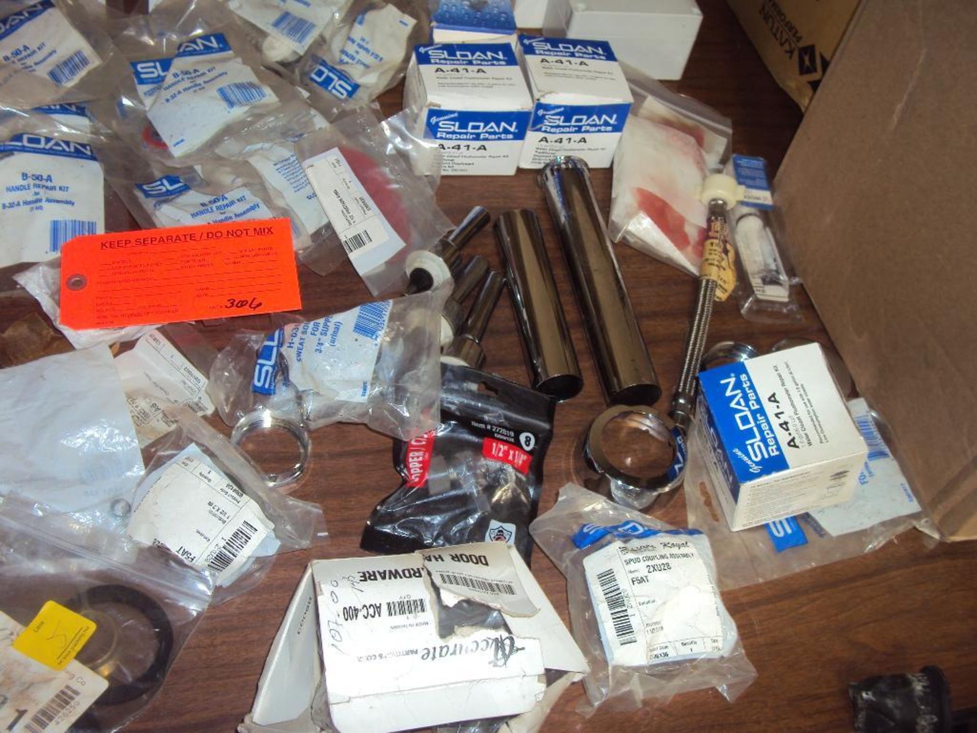 Assorted Plumbing Hose Clamps and PVC Fittings - Image 3 of 5