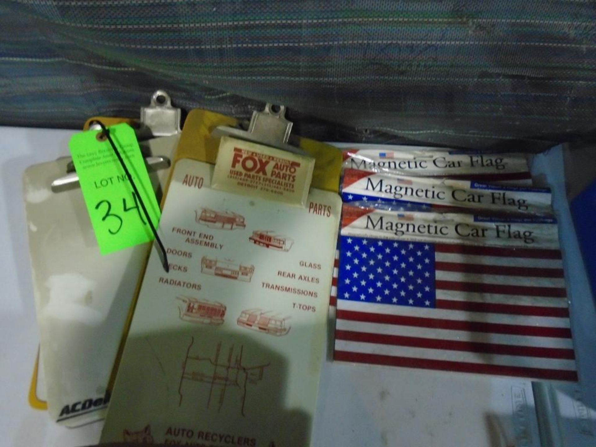 Lot of Clipboards & Magnetic Flags - Image 2 of 2