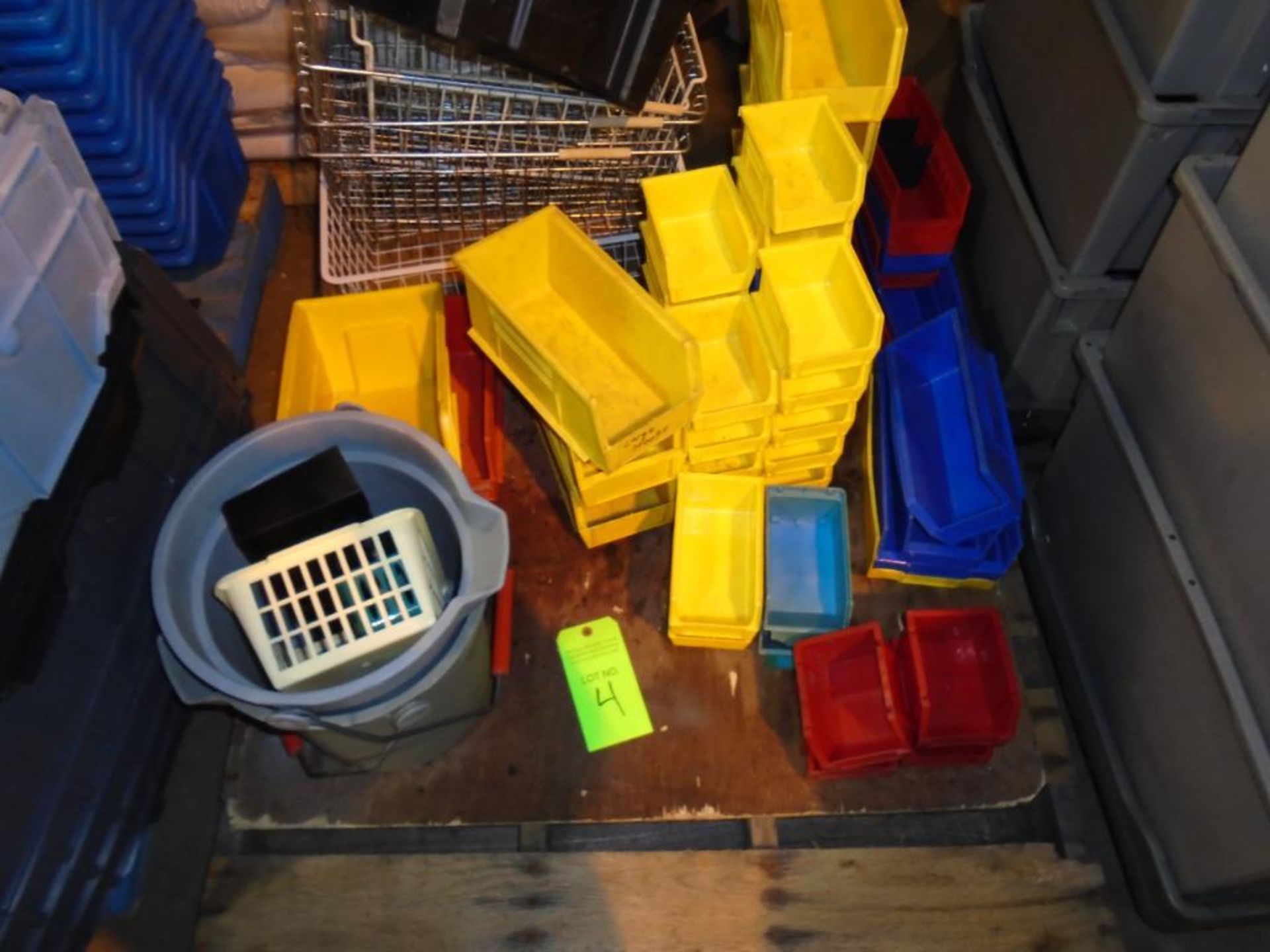 Lot of Colored Organizer Bins - Image 2 of 2