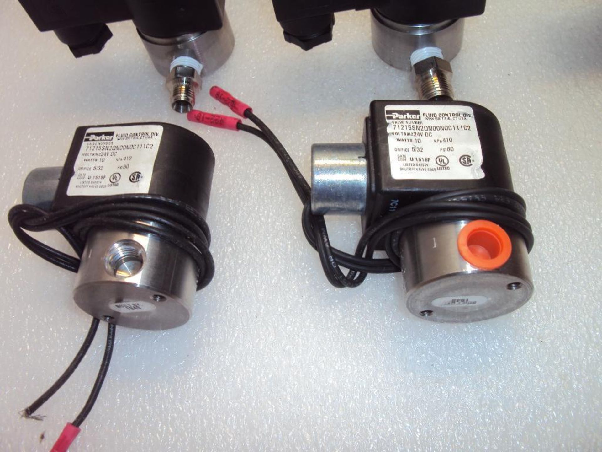 Parker Stainless Steel Solenoid 2 Way Valves - Image 2 of 3