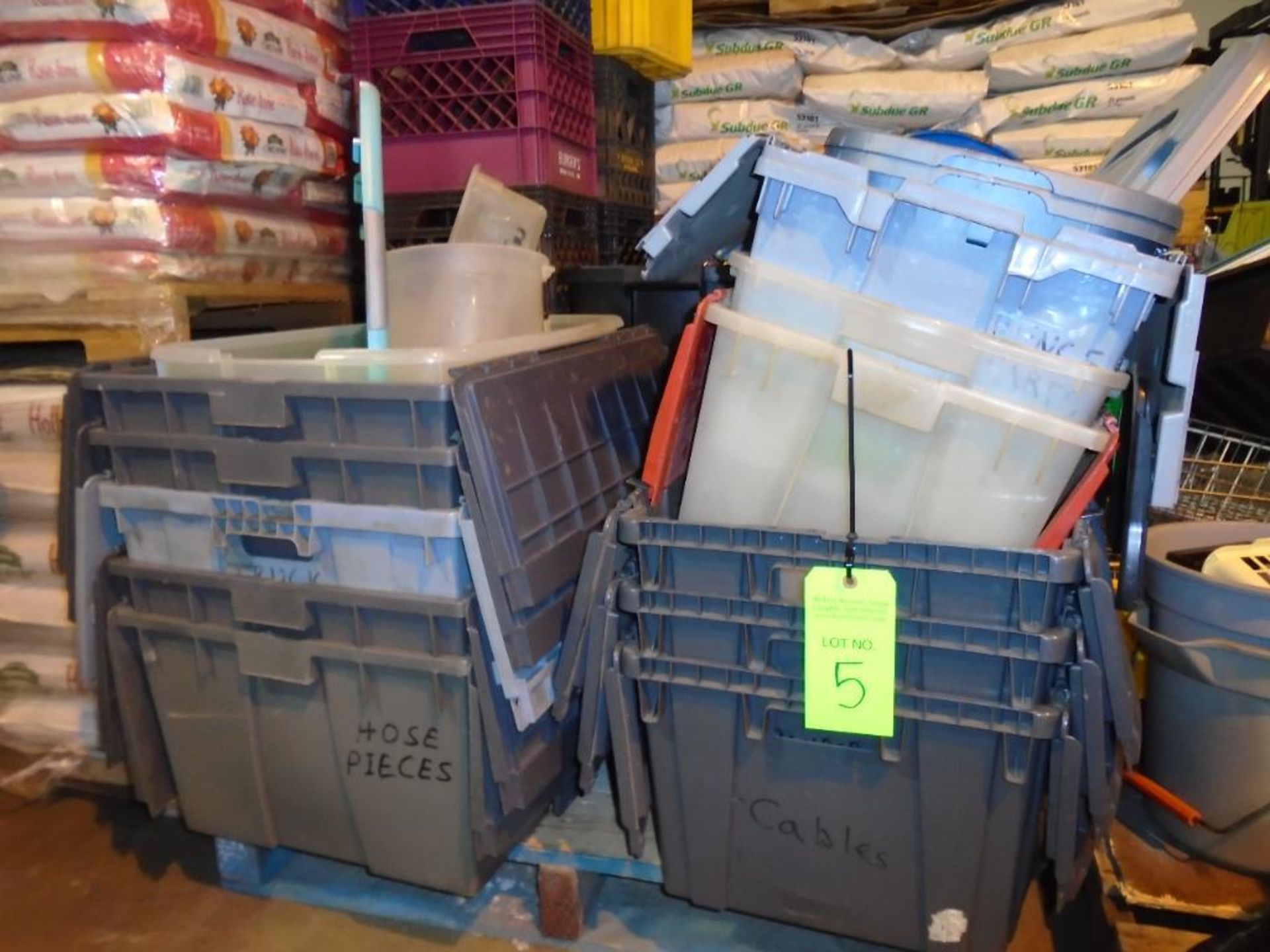 Assorted Lot of Totes, Bins and Crates - Image 2 of 4