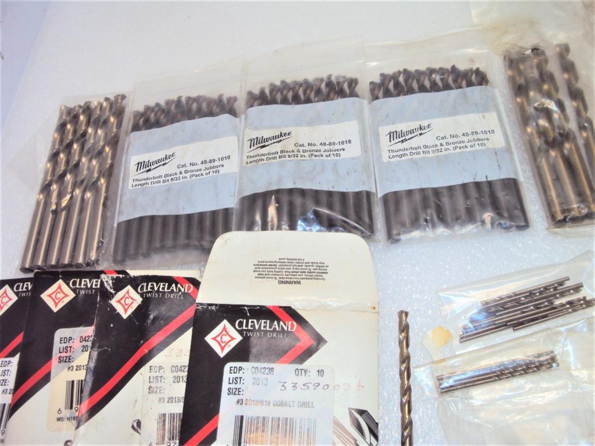 Packaged Milwaukee Cleveland & Morse Cobalt Jobber's Length Drill Bits - Image 2 of 6