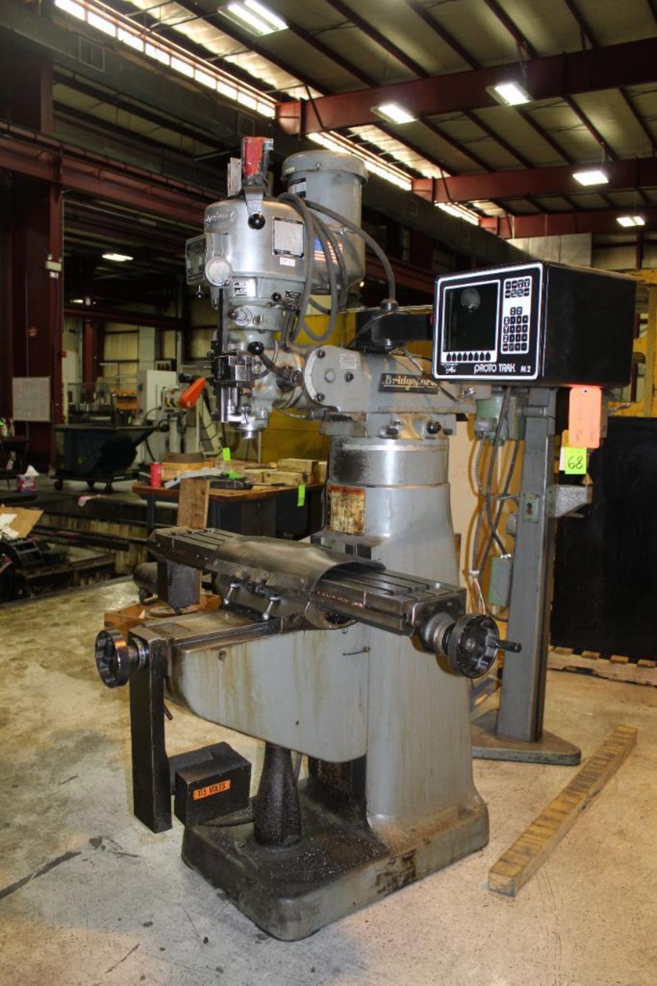Bridgeport 2HP Vertical Milling Machine - Image 3 of 4