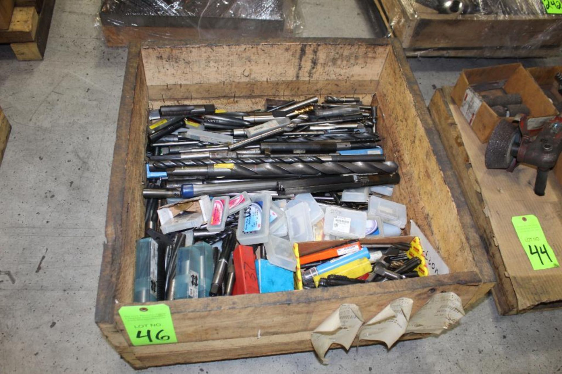 Crate of Assorting Cutting Tools