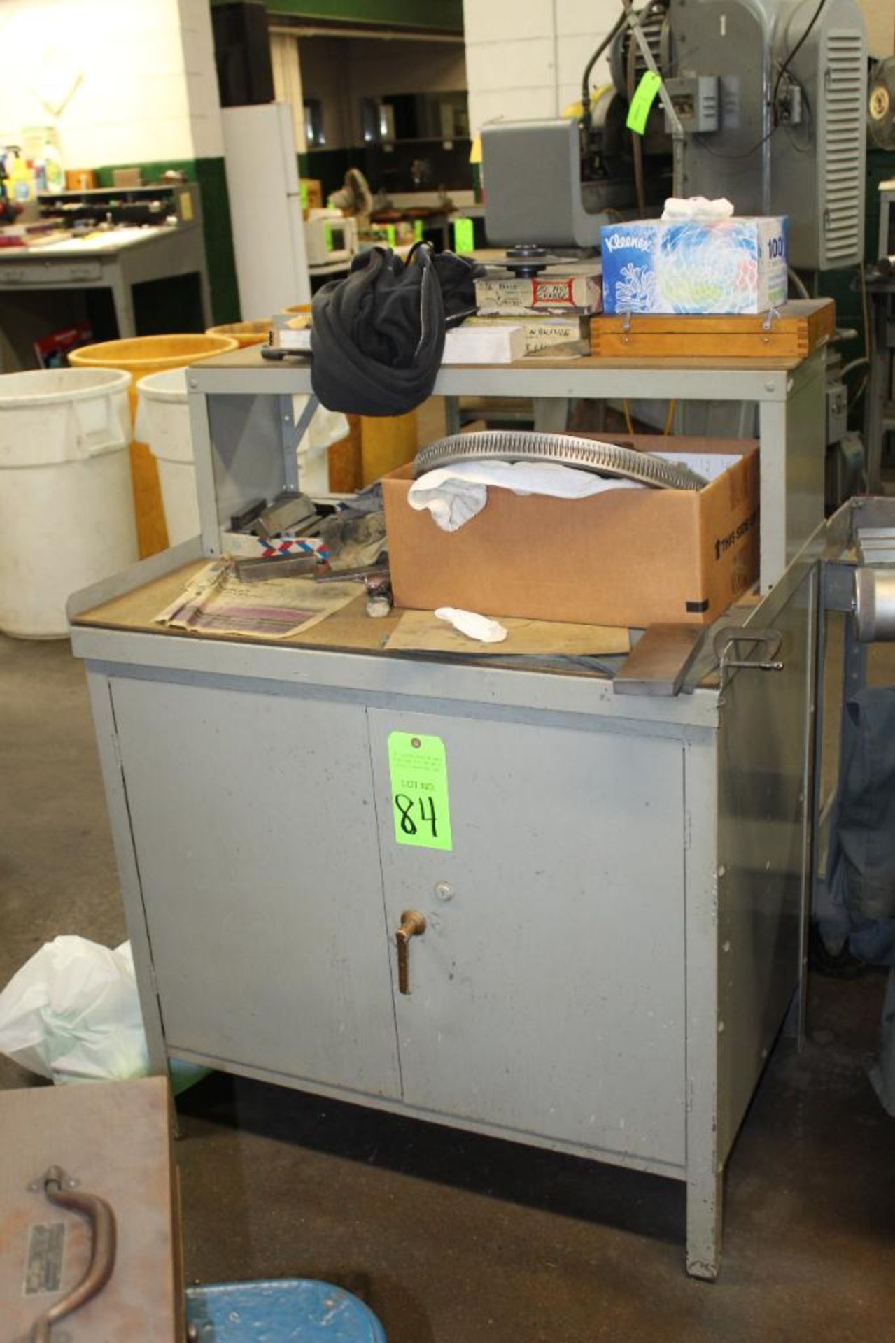 Work Bench Cabinet with inside contents included