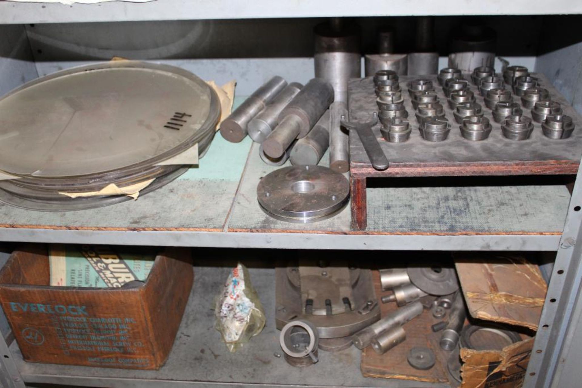 Cabinet with Contents of Arbors & Collets - Image 5 of 6