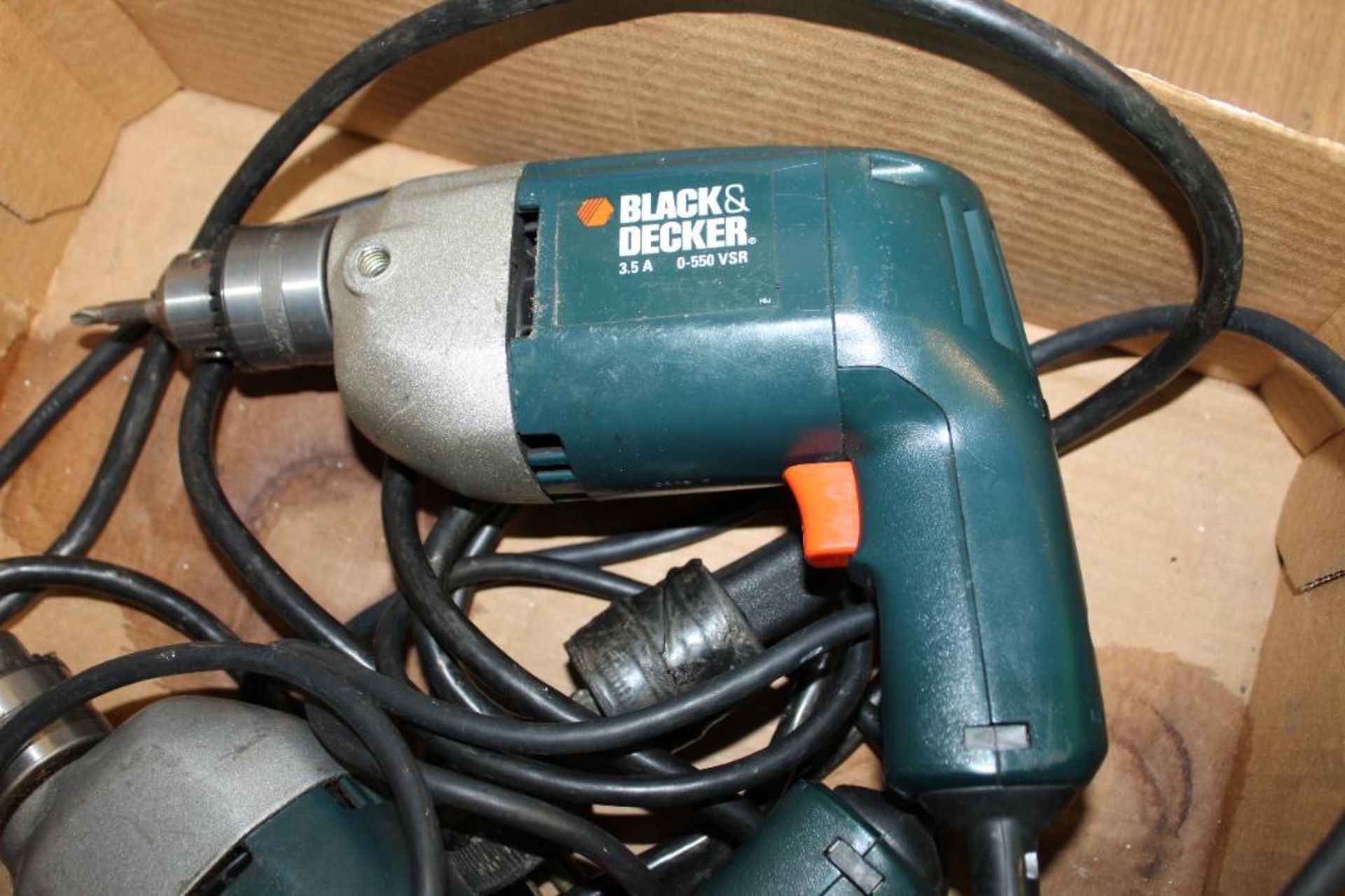 (2) Black & Decker Corded Drills - Image 2 of 4