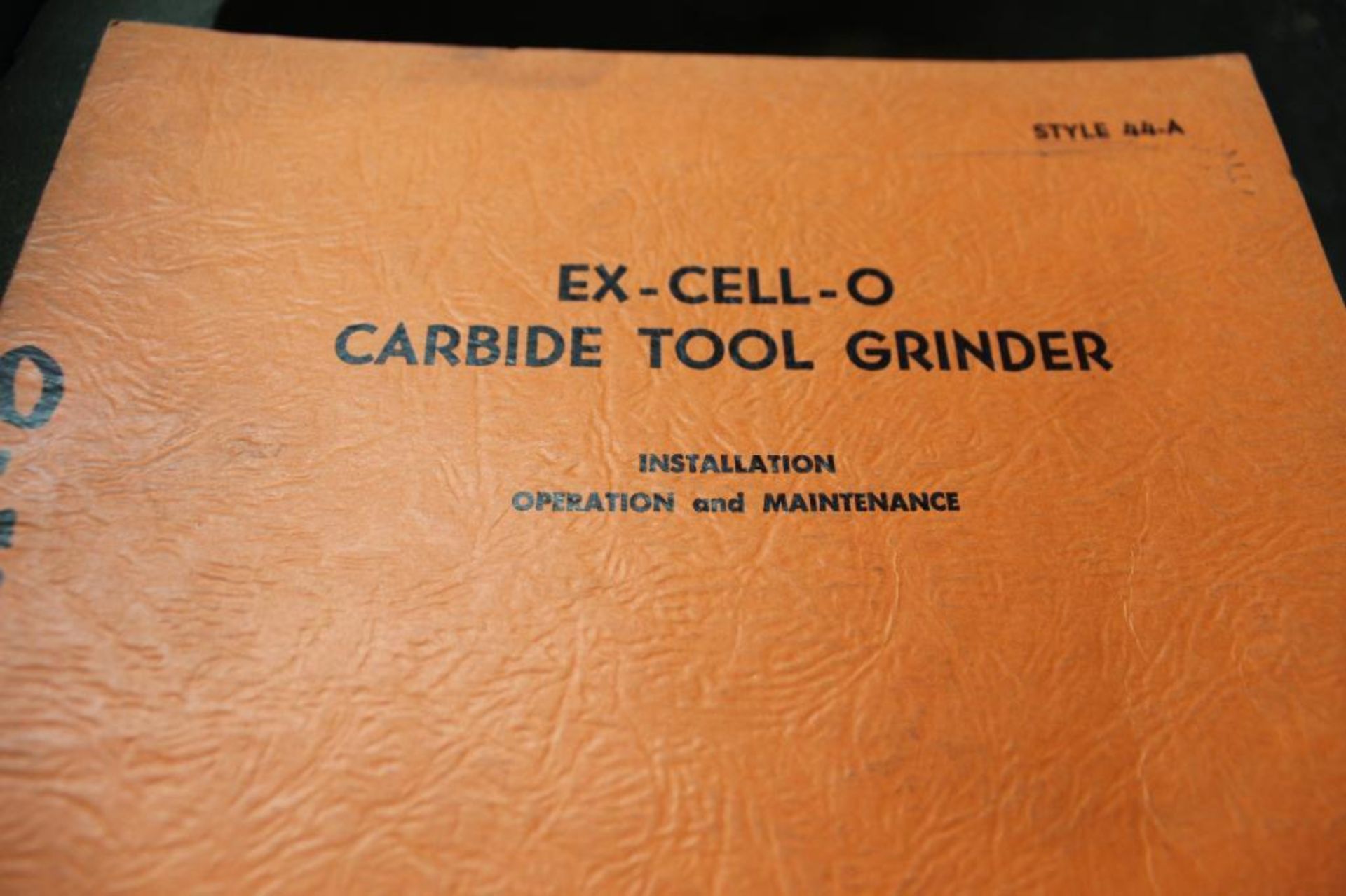 Carbolay/ Ex-cell-o Tool Grinder - Image 4 of 4