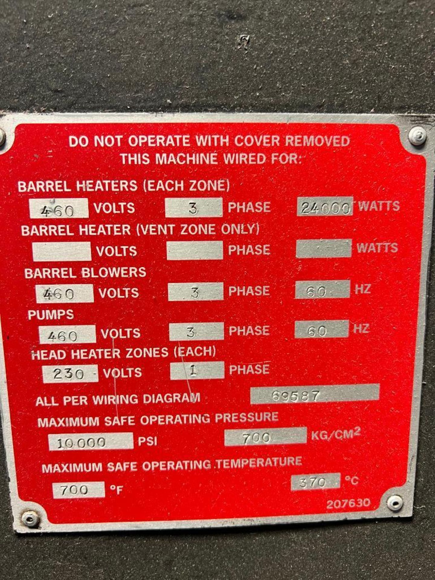 Davis-Standard Corp 6" Thematic Extruder - Image 7 of 13