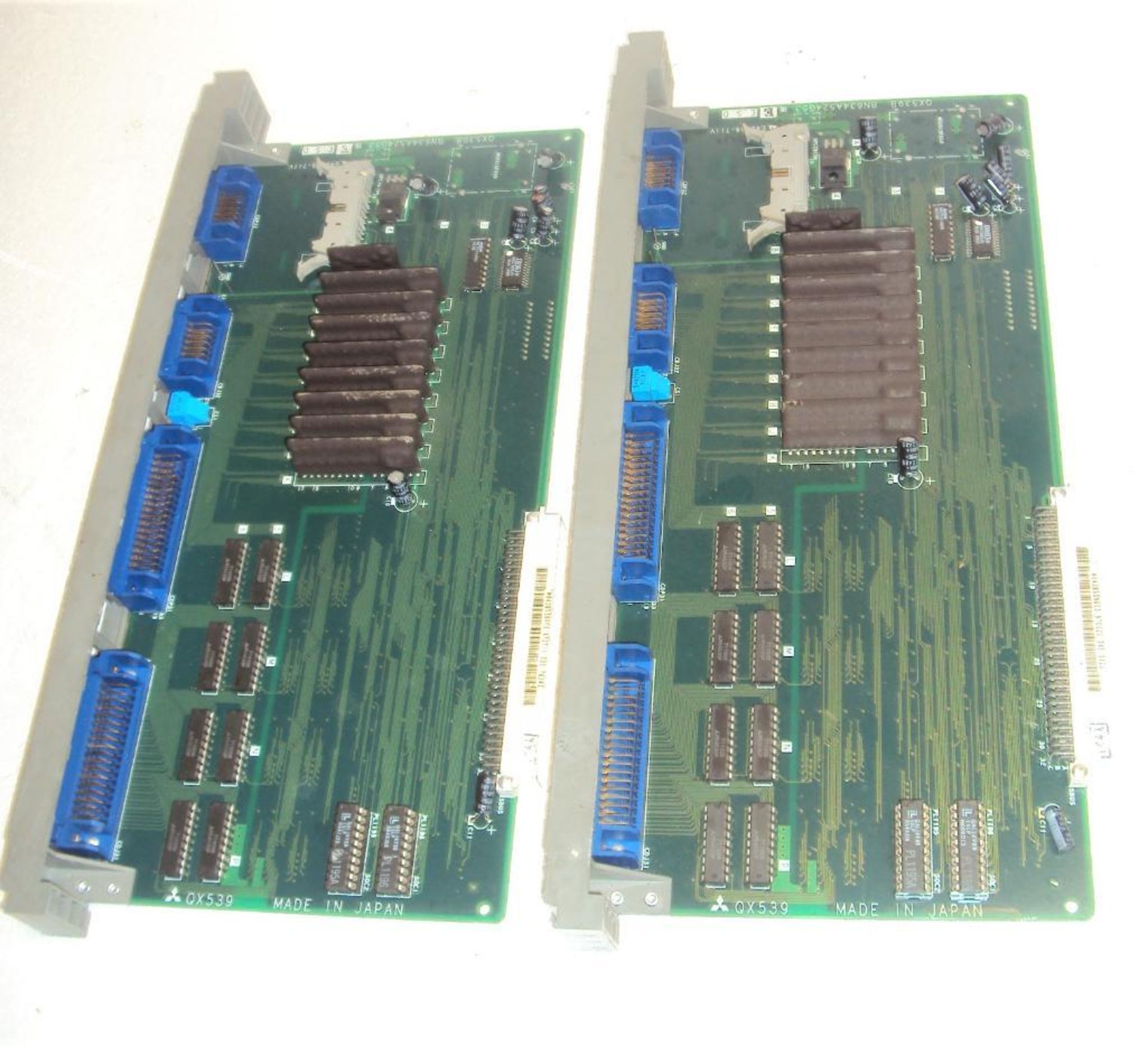 (2) Mitsubishi Meldas Qx539B I/O CNC Control Board BN634A524G53 - Image 3 of 4