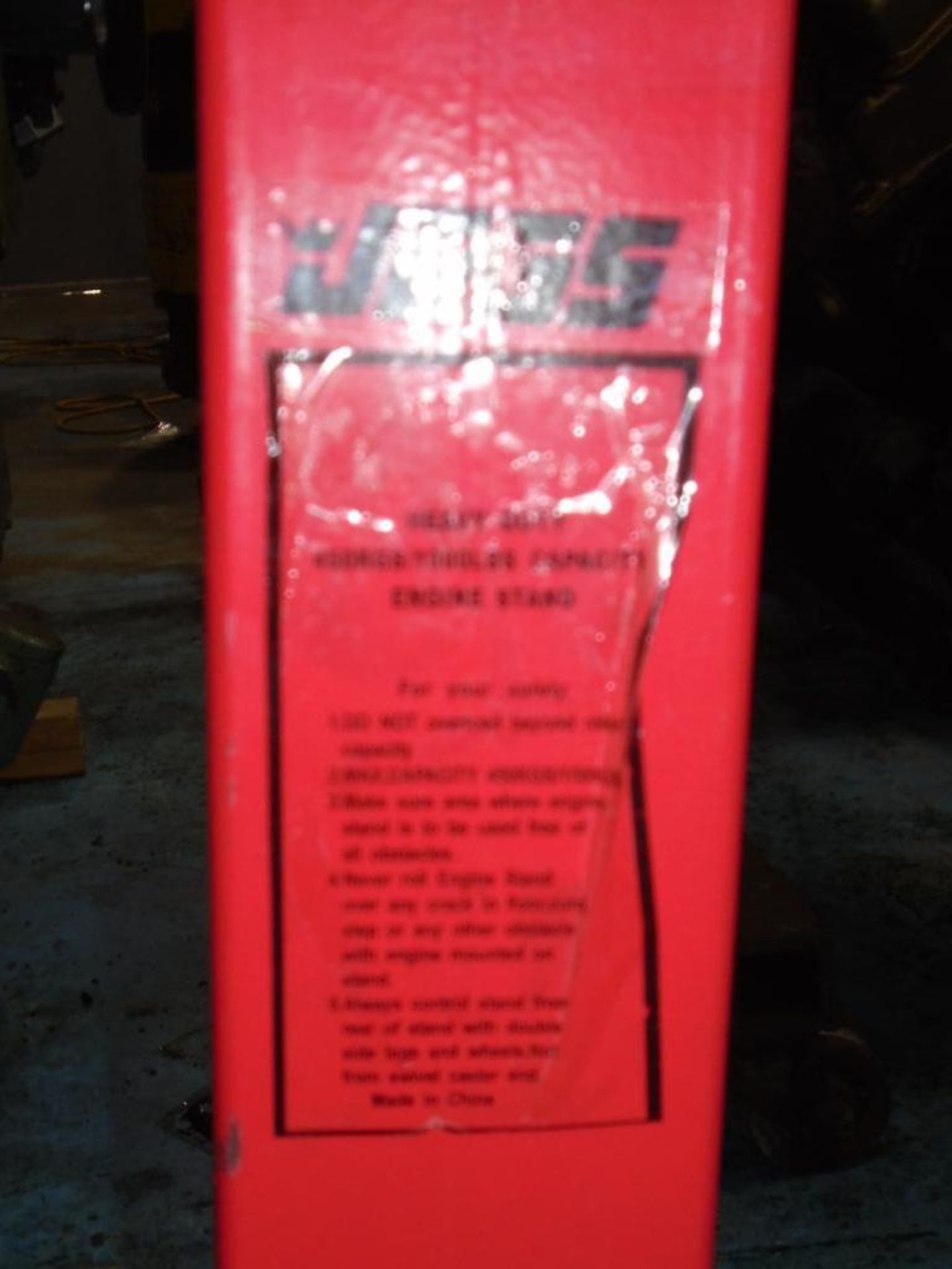 Jegs Heavy Duty 1,000 lb Cap Engine Stand - Image 2 of 3