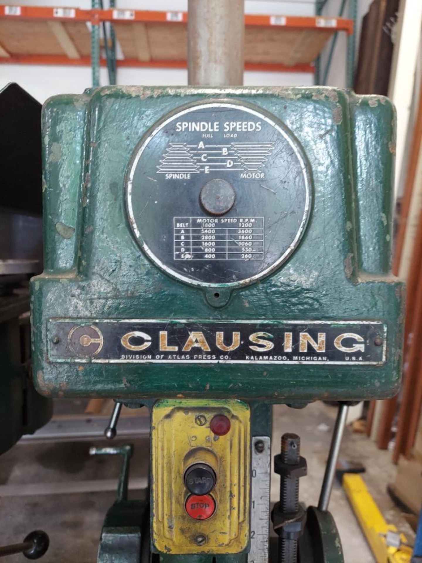 Clausing Model Series 16SC Drill press - Image 8 of 8