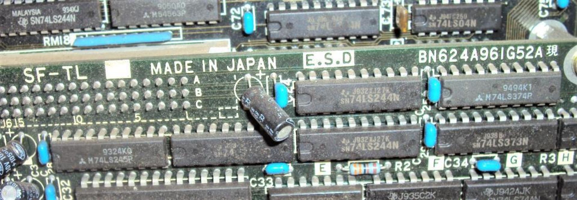 Mitsubishi BN624A960G52A SF-CA Spindle Drive Board w/ BN624A961G52A SF-TL Top Board - Image 4 of 4