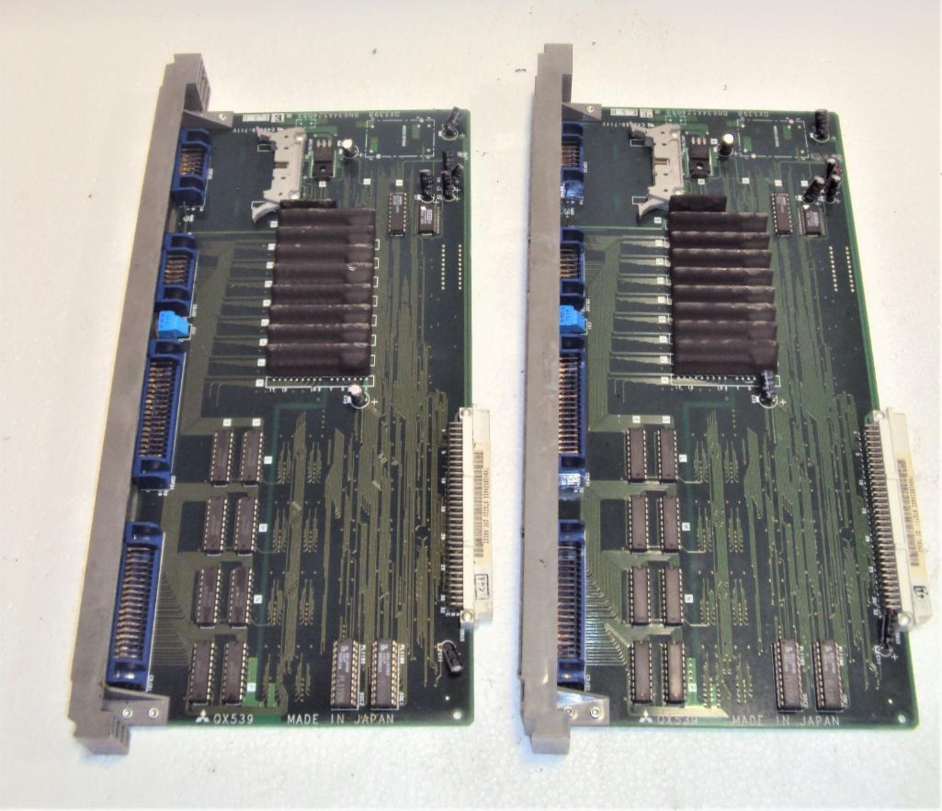 (2) Mitsubishi Meldas Qx539B I/O CNC Control Board BN634A524G53 - Image 3 of 5