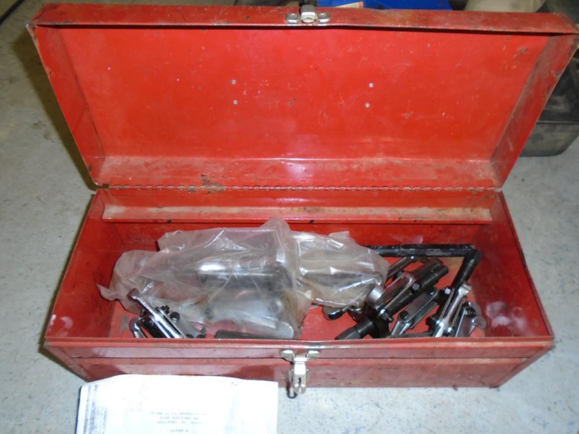 Toolbox with Assorted Pullers