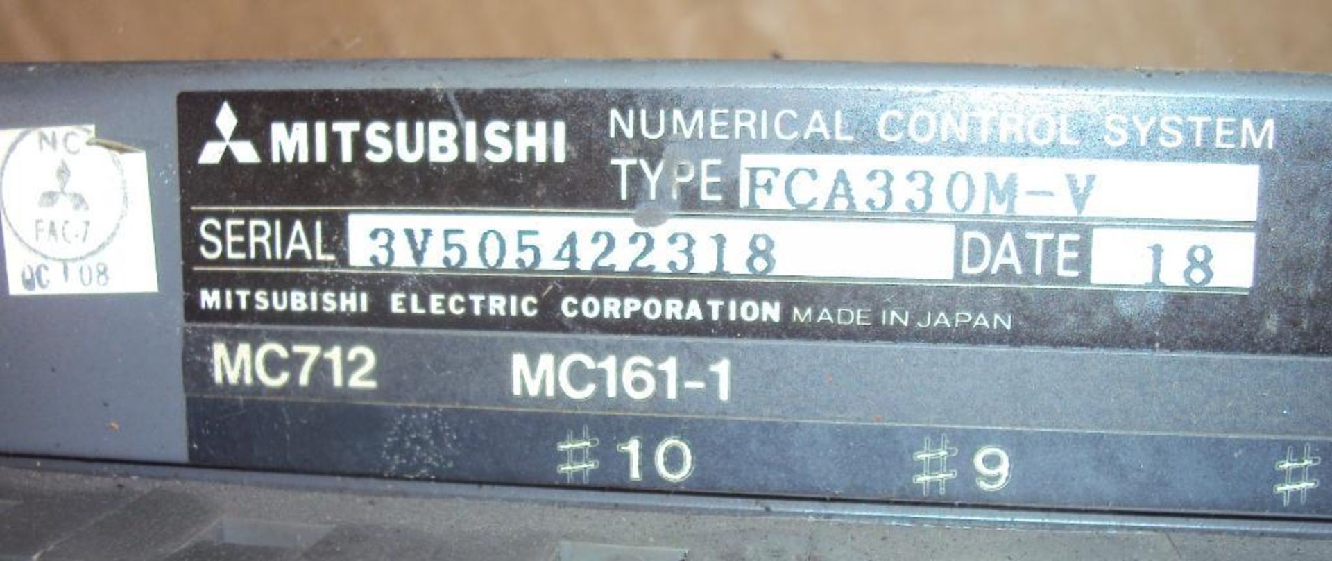 Mitsubishi Mazak CNC Numerical Control System FCA330M-V - Image 3 of 6