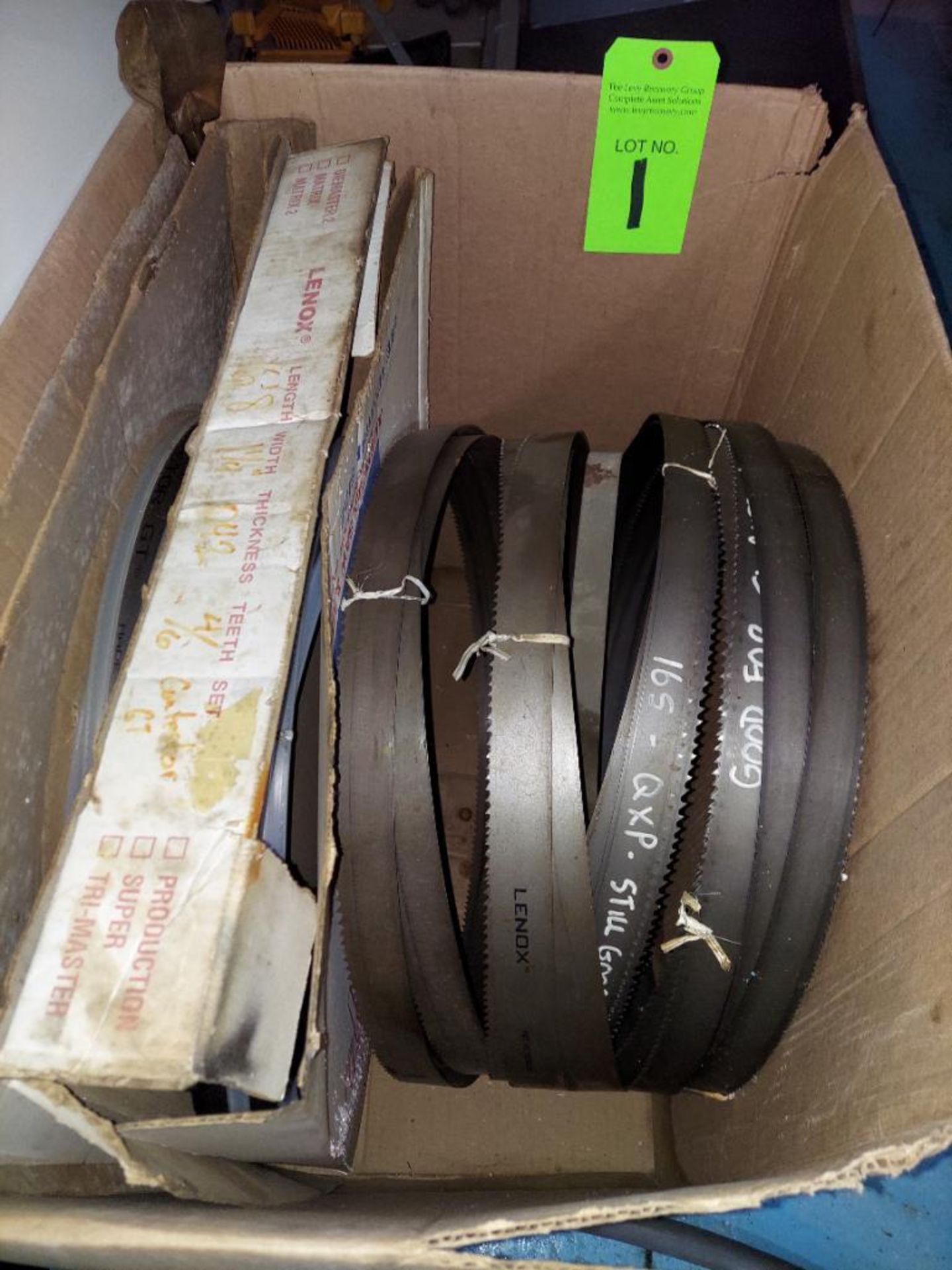 Lot of Assorted Bandsaw Blades