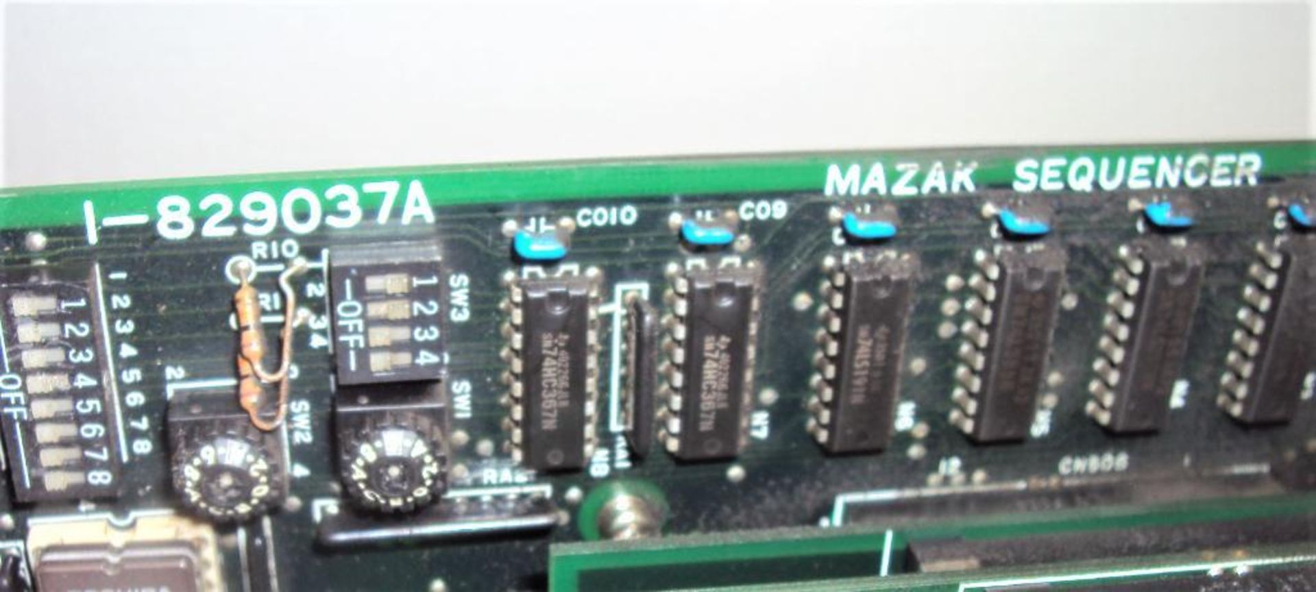 Mitsubishi Mazak Sequencer Board I-829037A - Image 4 of 5