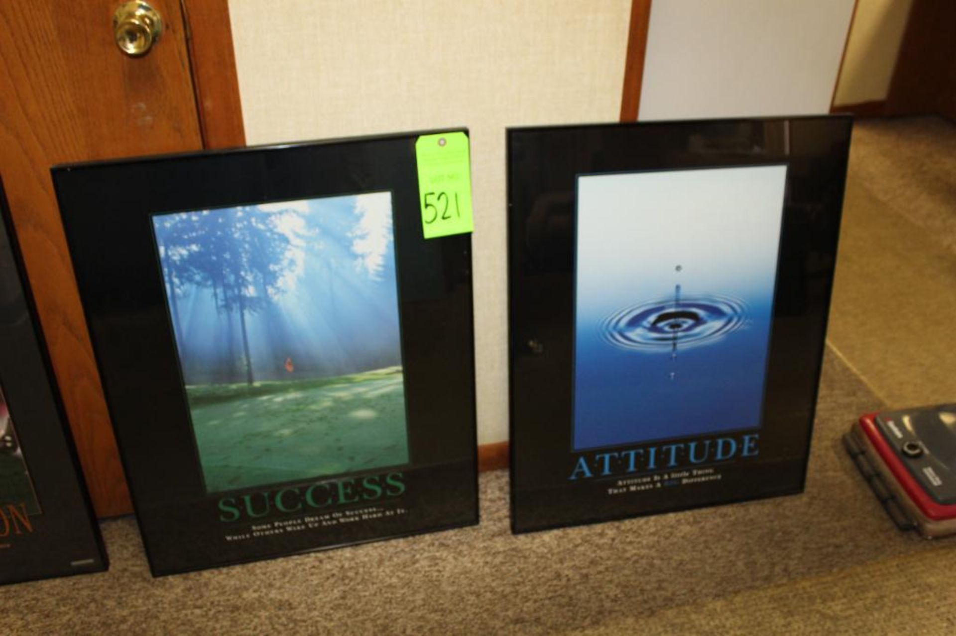 Lot of (4) Framed Inspirational Photos - Image 2 of 4