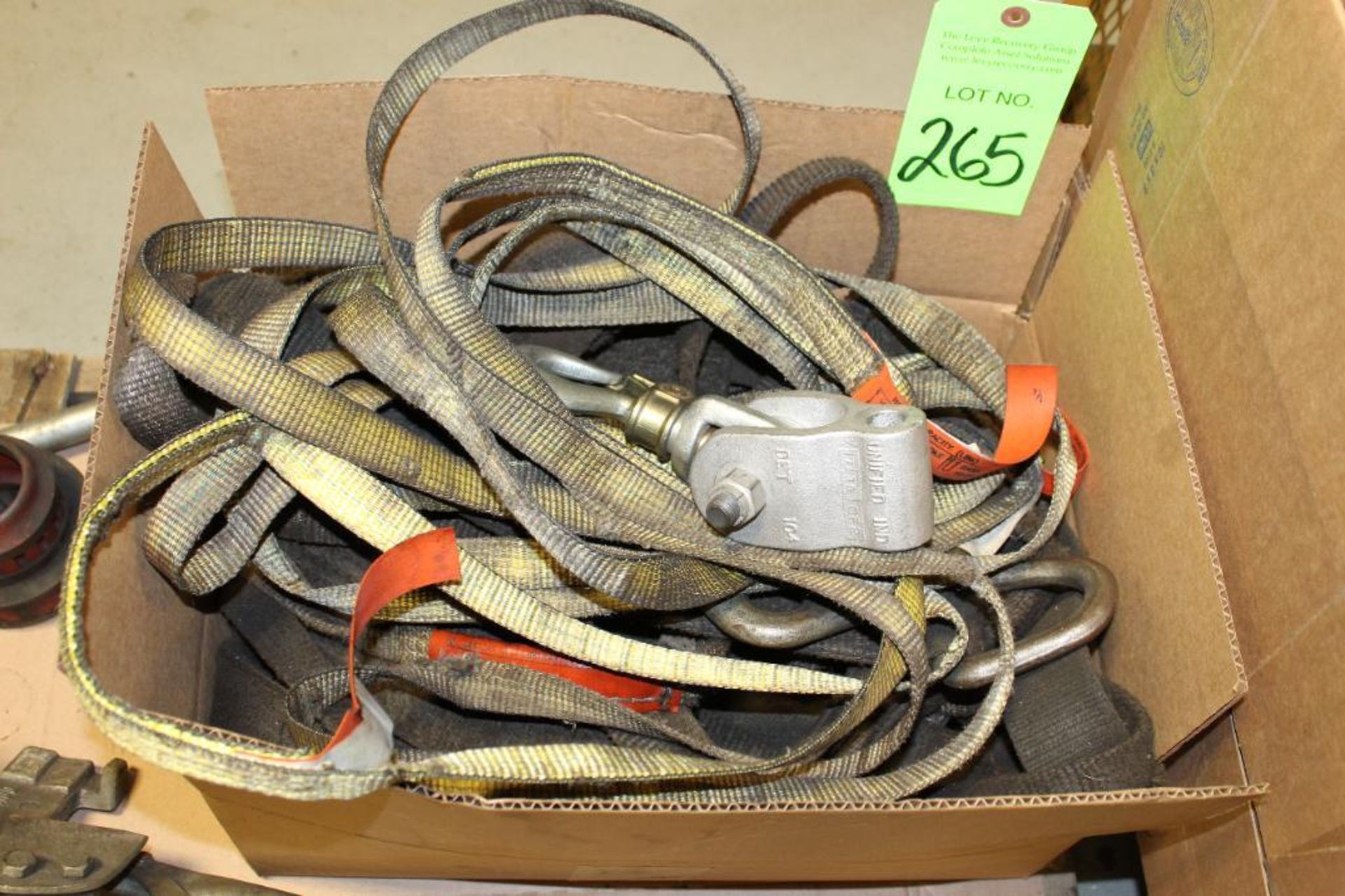 Lot of Assorted Rigging Straps