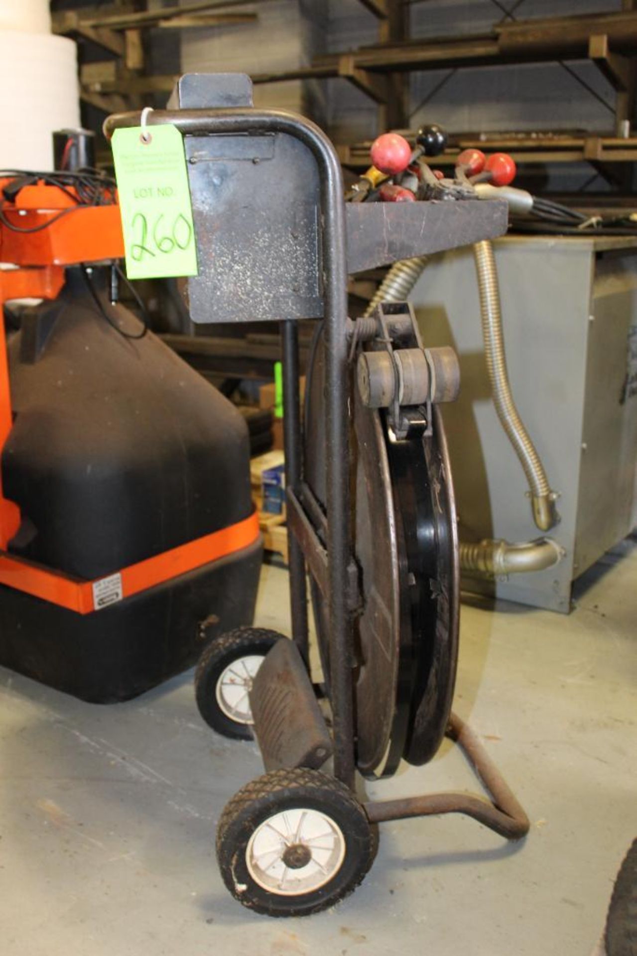 3/4" Steel Banding Cart with Tools