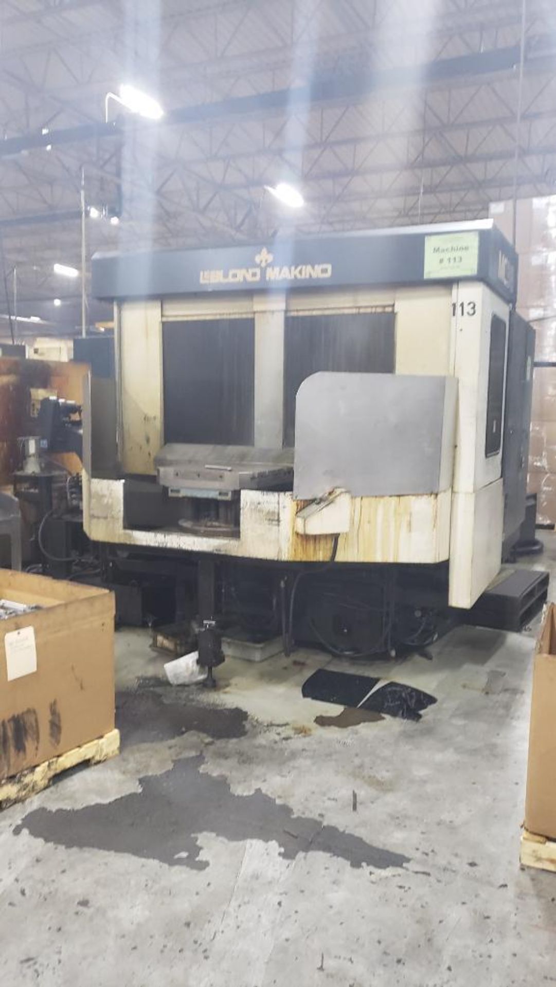 BULK BID LOTS 1-7 - ALL 7 CNC MAKINO HORIZONTAL MACHINING CENTERS - Image 2 of 7