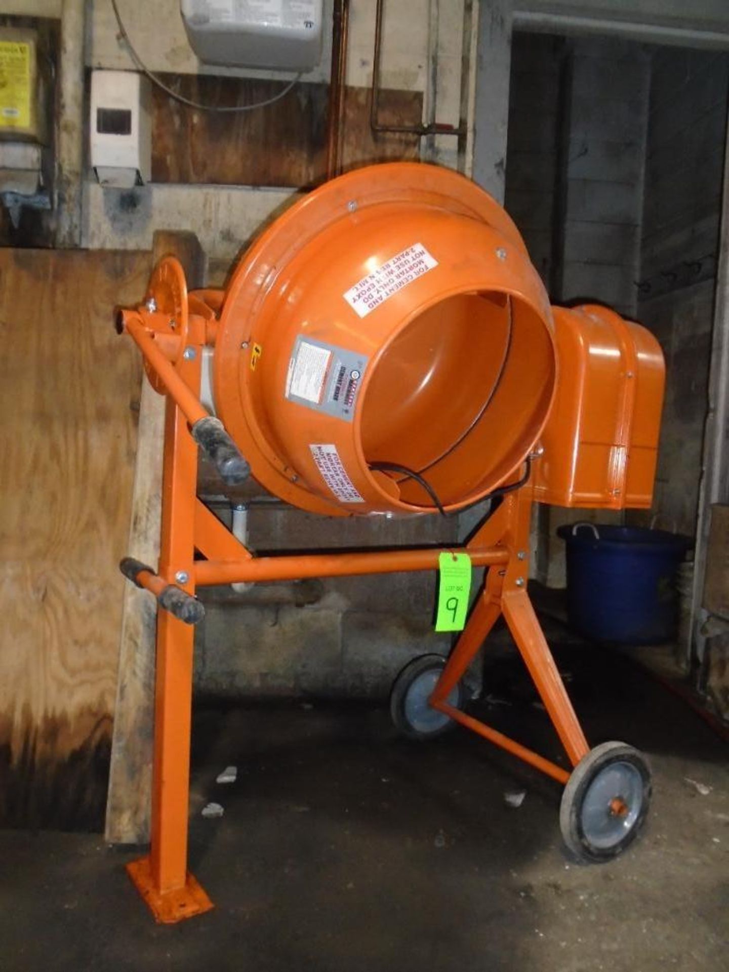 Central Machinery 3.5 Cu. Ft. Cement Mixer - Image 2 of 4