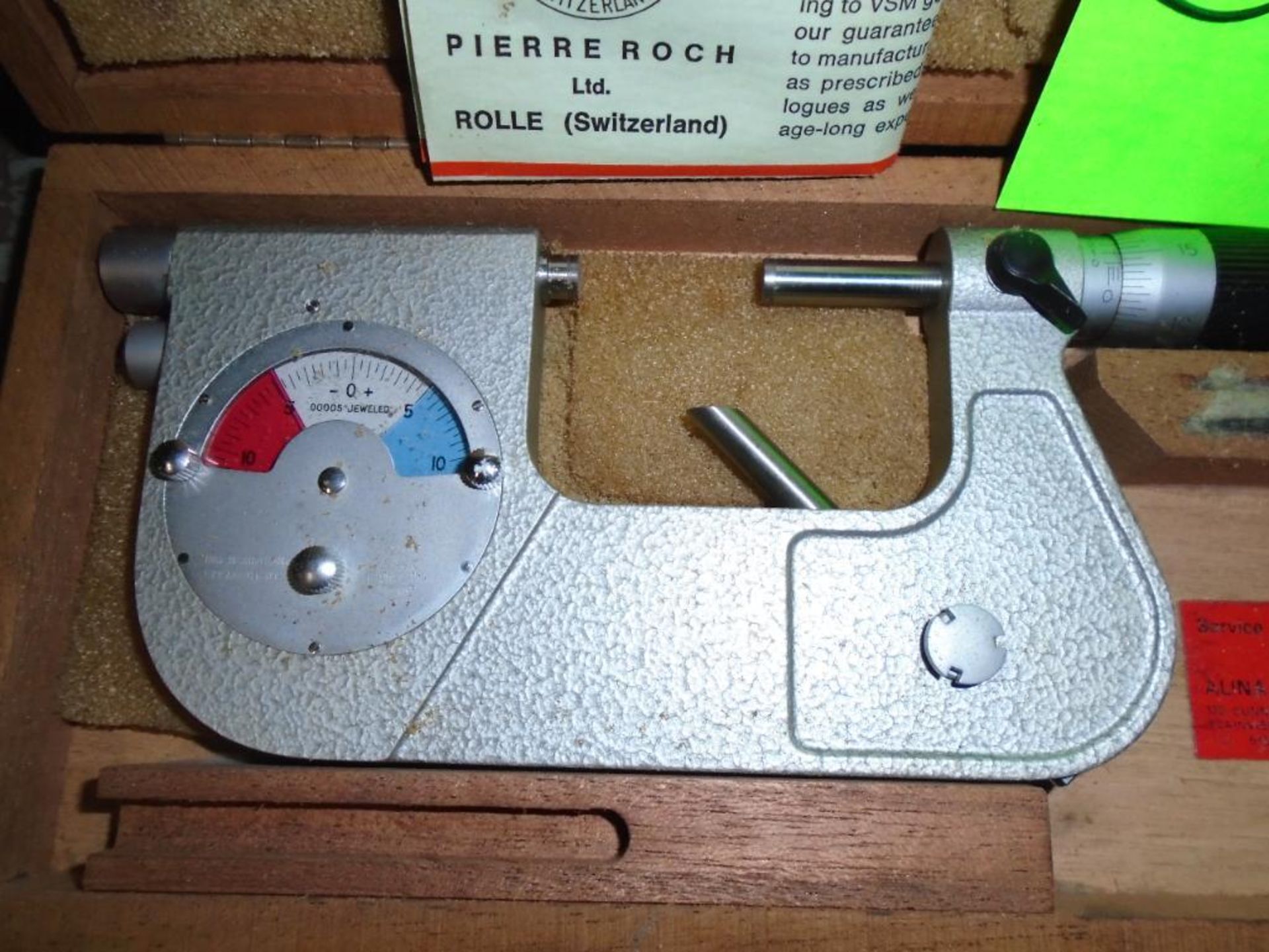 Etalon Pierre Roch Micrometer - Image 2 of 3