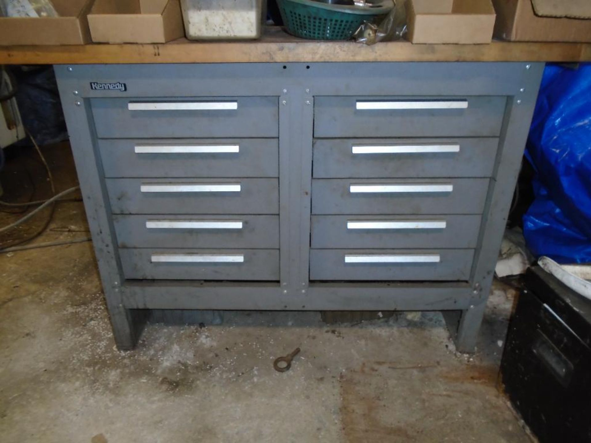 Kennedy 10- Drawer Workbench - Contents Not Included - Image 2 of 2