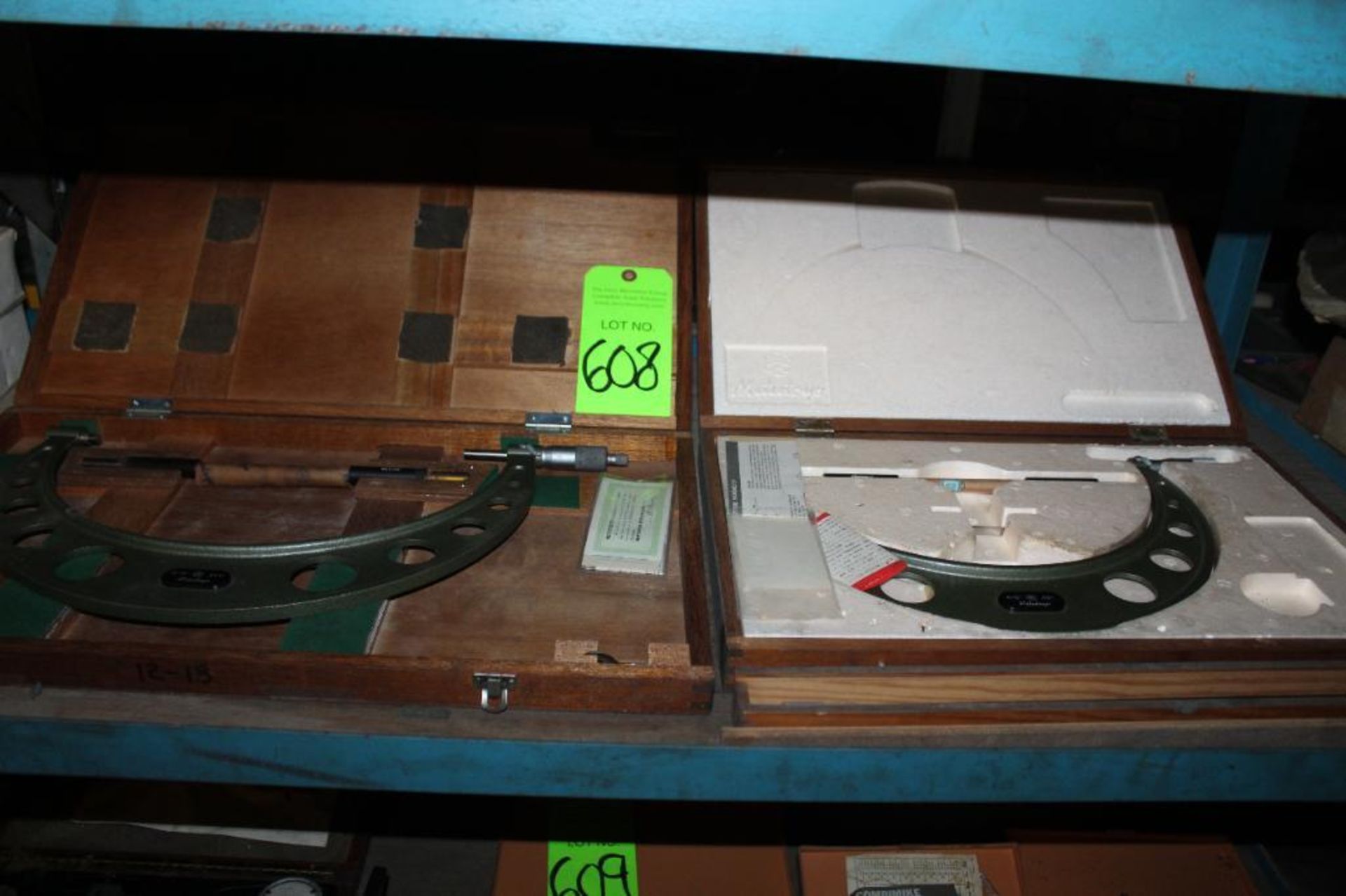 Lot Of (2) Mitutoyo Outside Micrometers & Depth Gage - Image 2 of 5