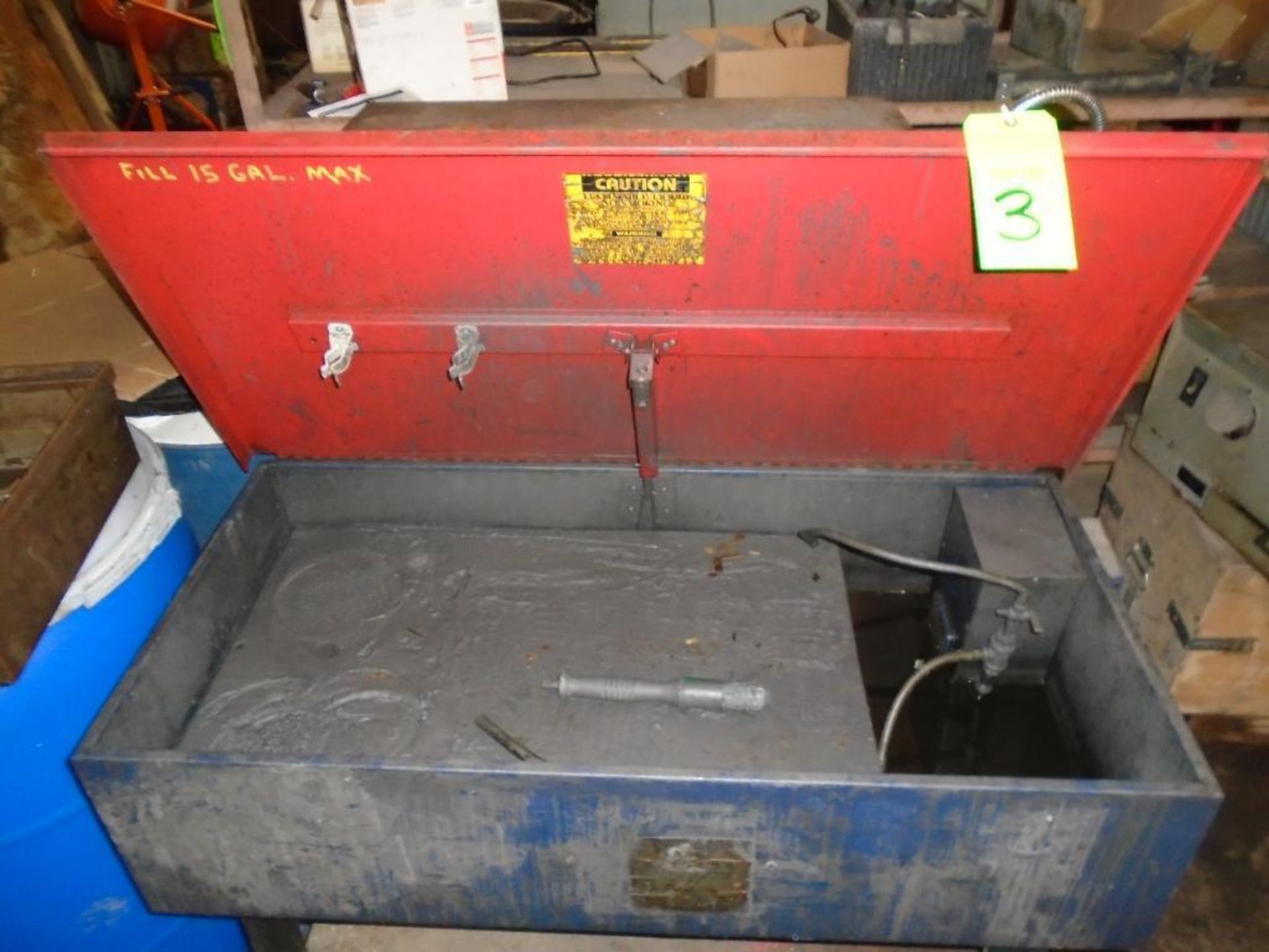 Chicago Electric 40-Gallon Parts Washer - Image 2 of 2