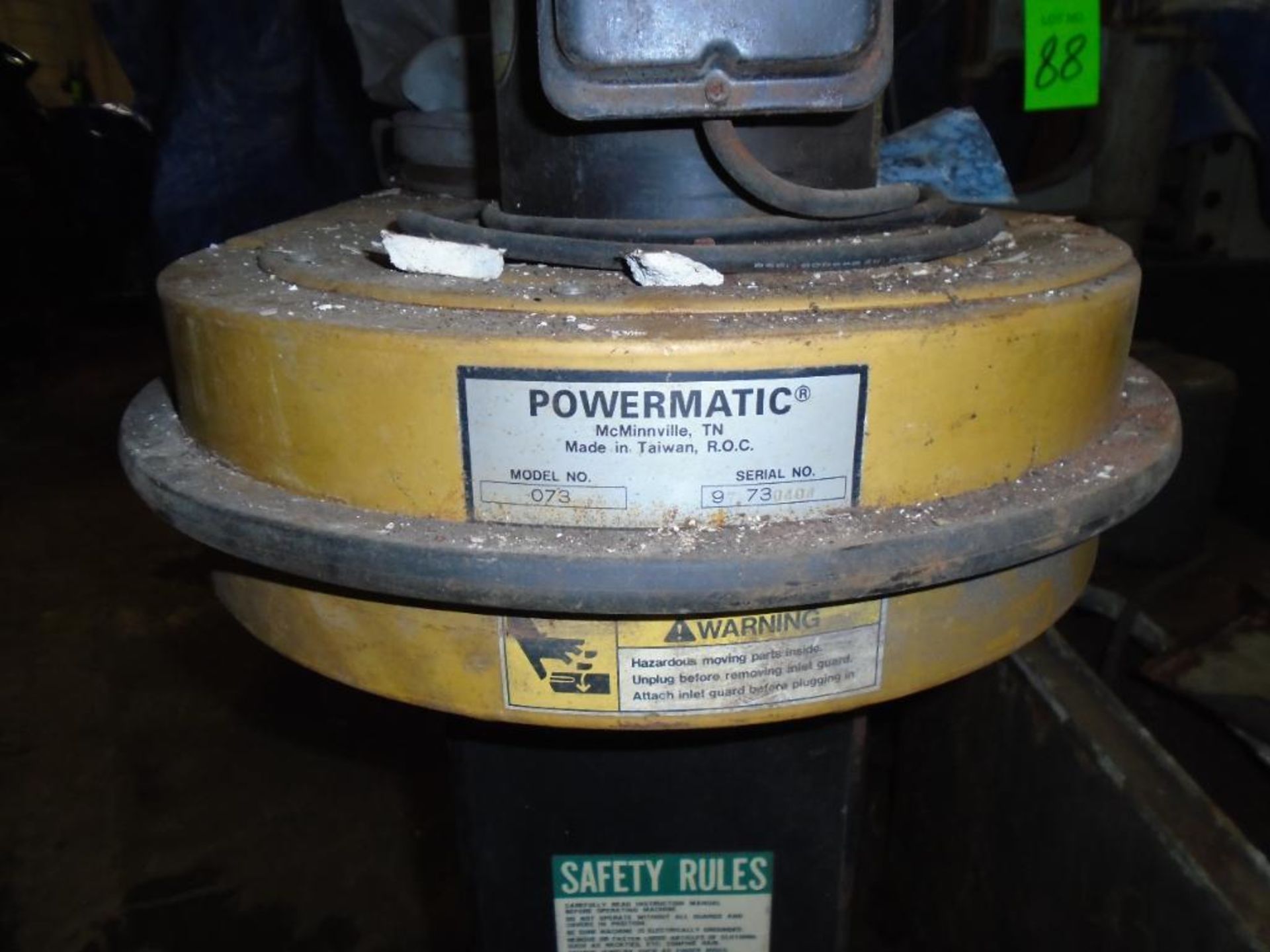 1997 Powermatic Model 073 Dust Collector - Image 2 of 3