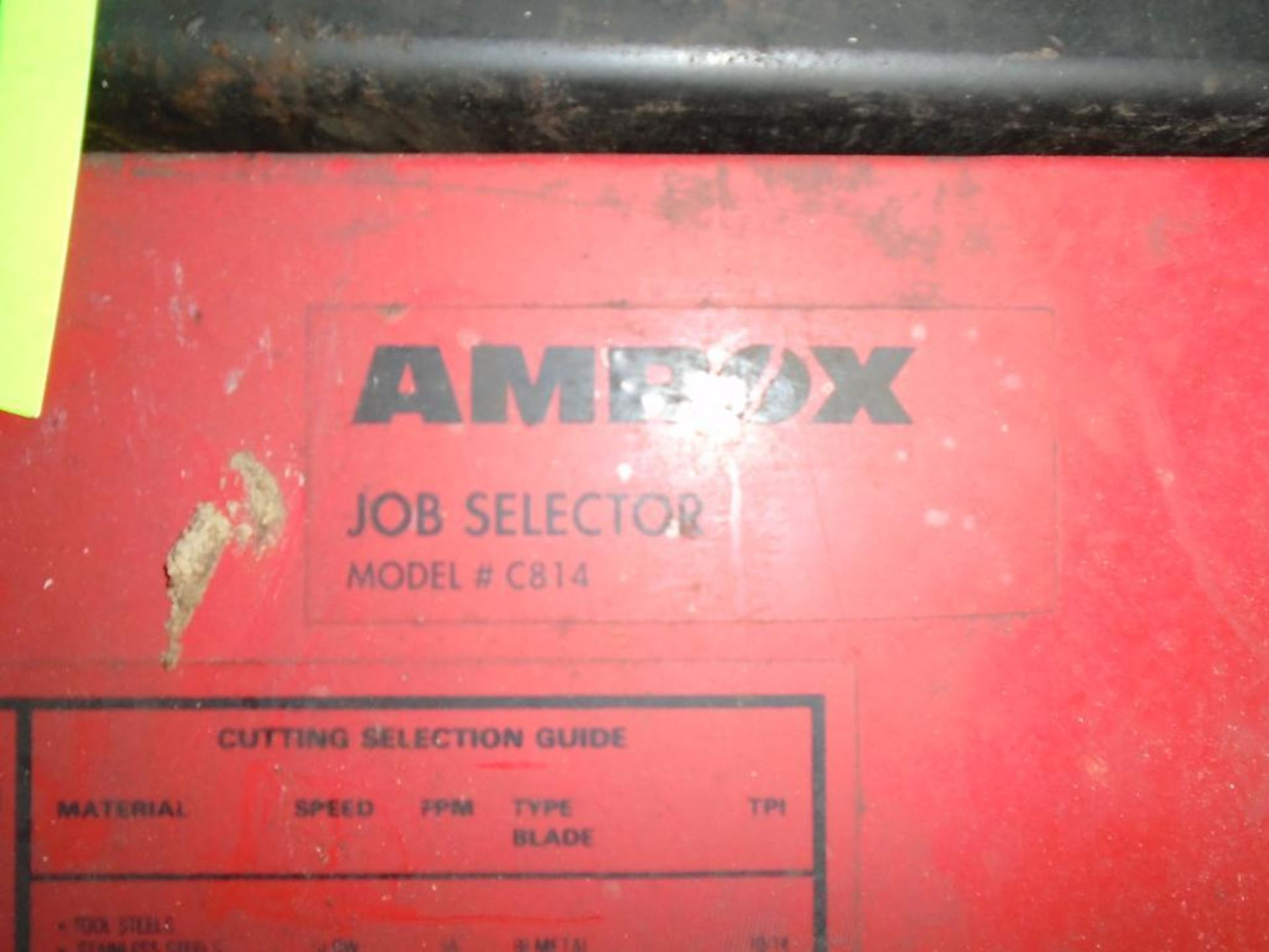 Amrox Model C814 Metal Cutting Bandsaw - Image 3 of 3