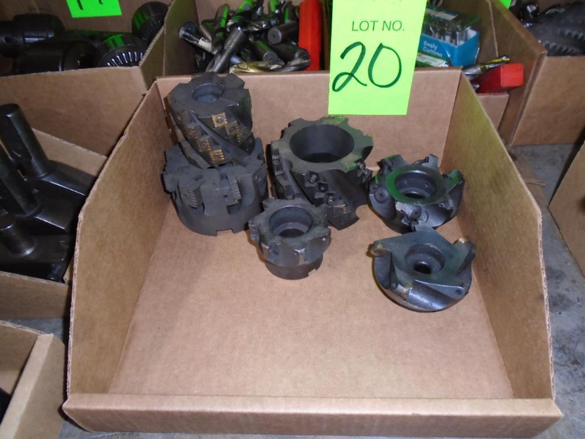 Lot of Assorted Indexable Face Mills