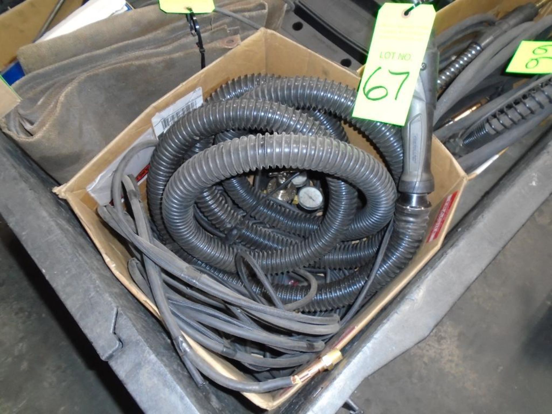 Lot of Plasma Cutter Hoses, Guns & Regulators