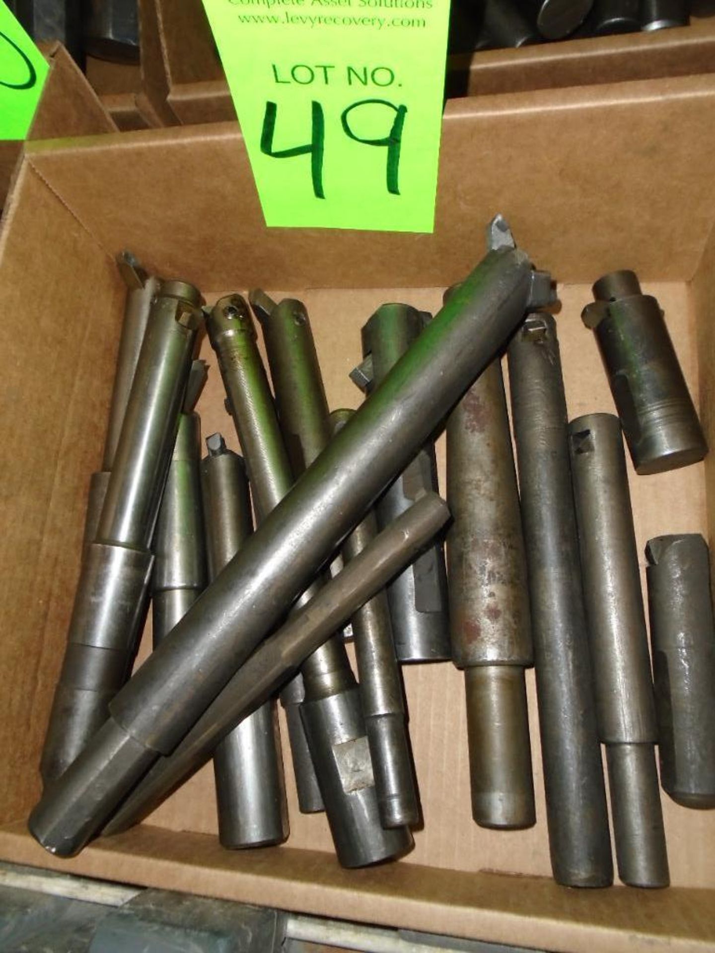 Lot of Assorted Boring Bars & Tooling Holders