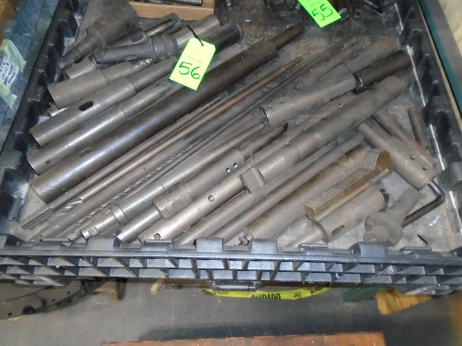 Lot of Assorted Boring Bars, Tooling Holders, Morse Taper Extenstion Holder